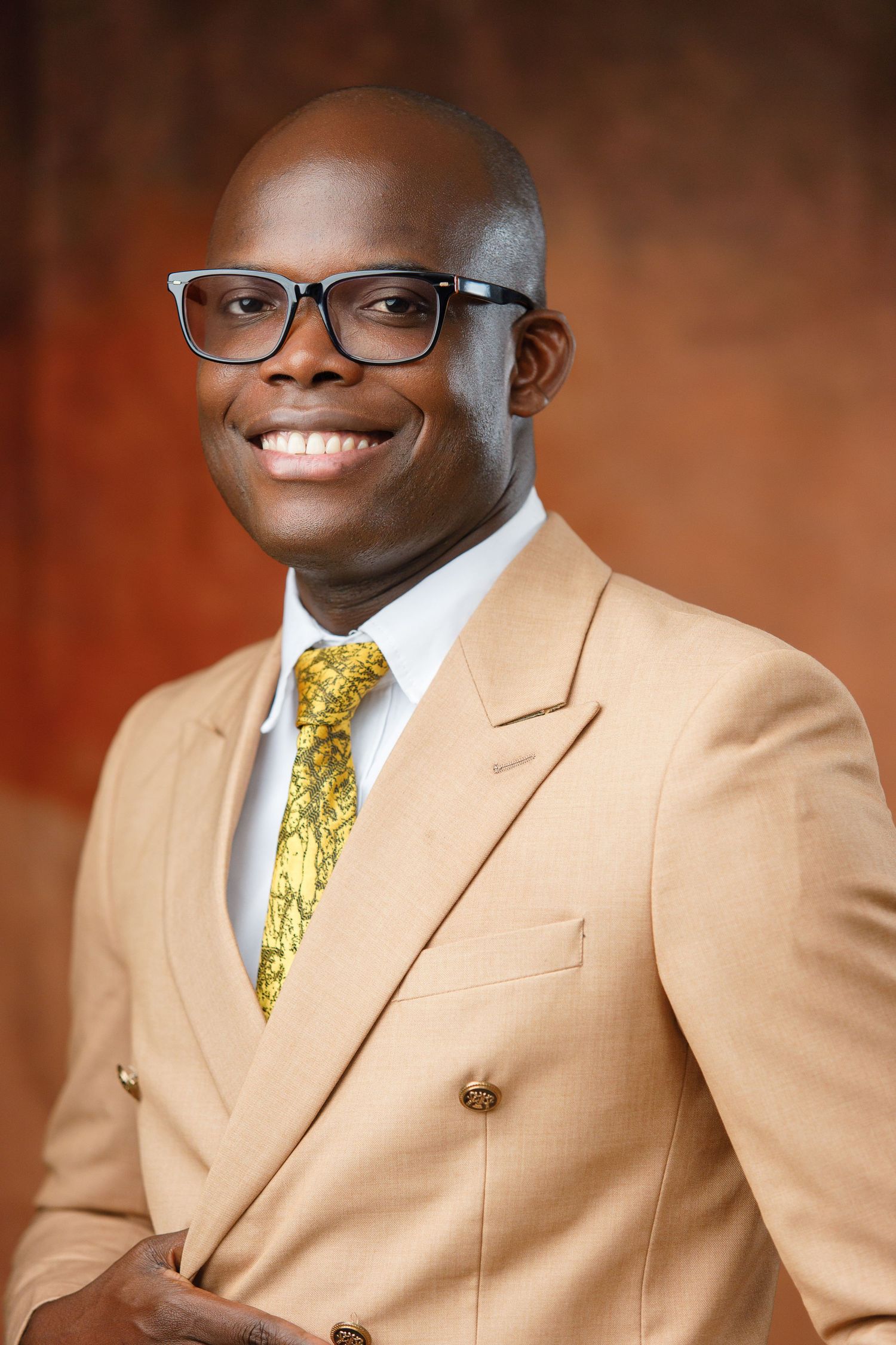 Professional corporate headshot photography in Accra by The BLUEshutter, Ghanaian female-owned studio.