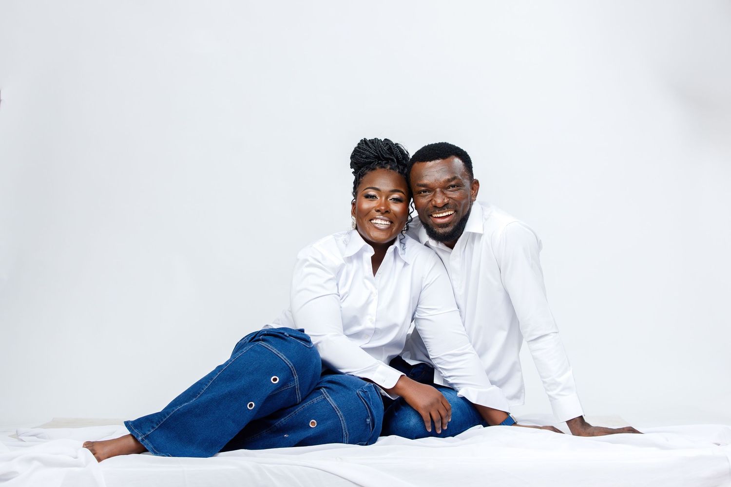 Pre-wedding photography in Accra by The BLUEshutter, Ghanaian female photographer.