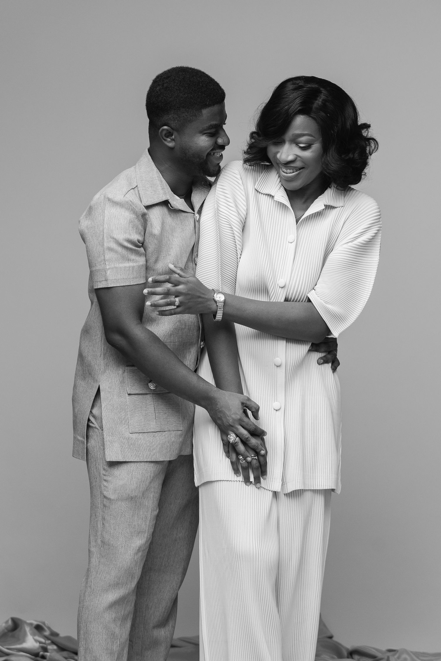 Studio portrait in Accra by The BLUEshutter, Ghanaian female photographer.