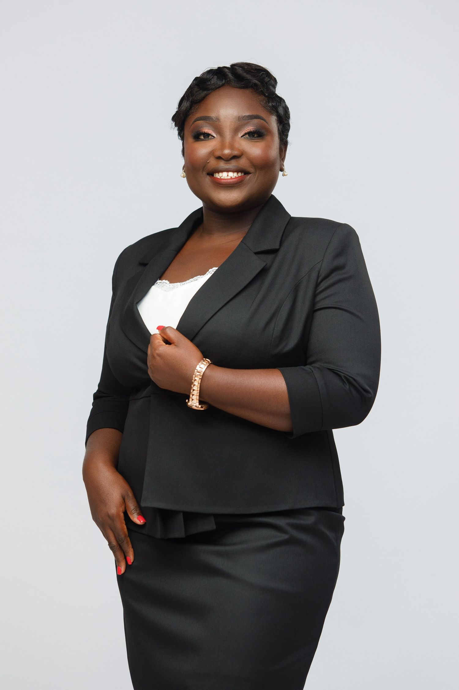 Executive headshot by The BLUEshutter, empowering brands through professional photography in Ghana.