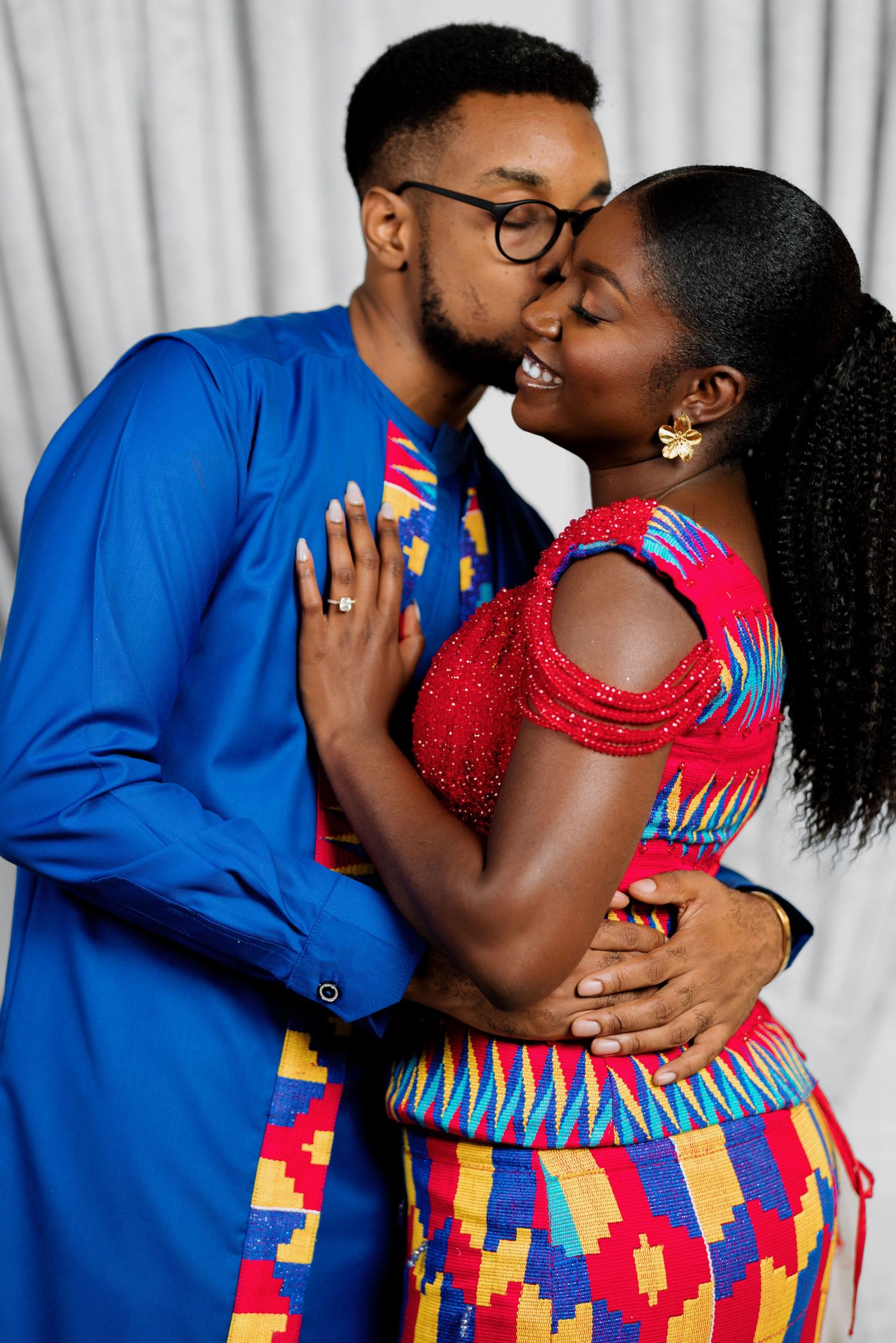 Traditional Ghanaian wedding ceremony photography