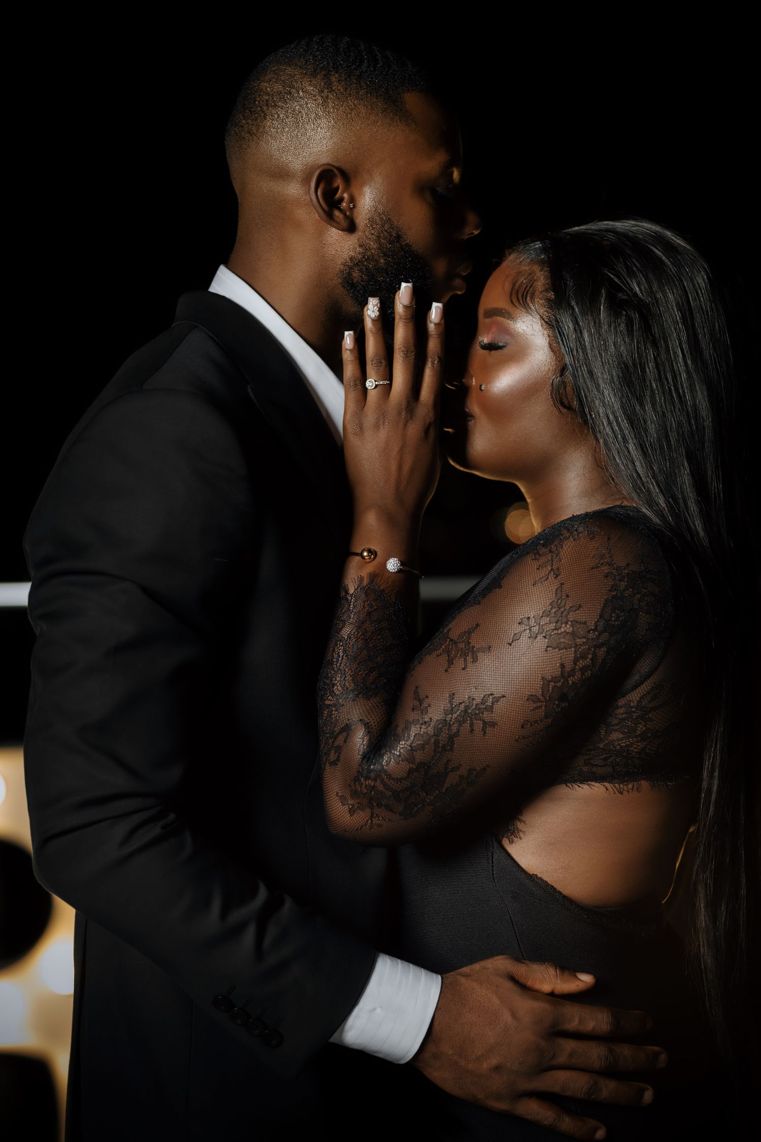 Ghanaian Proposal portrait photography