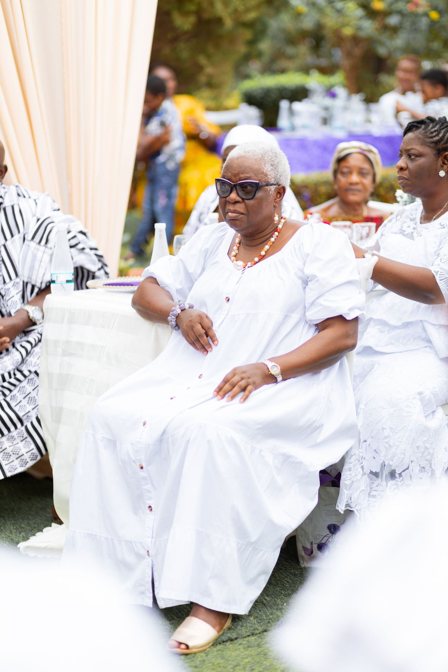 Bride and Groom portraits at a Traditional Ghanaian wedding ceremony photography