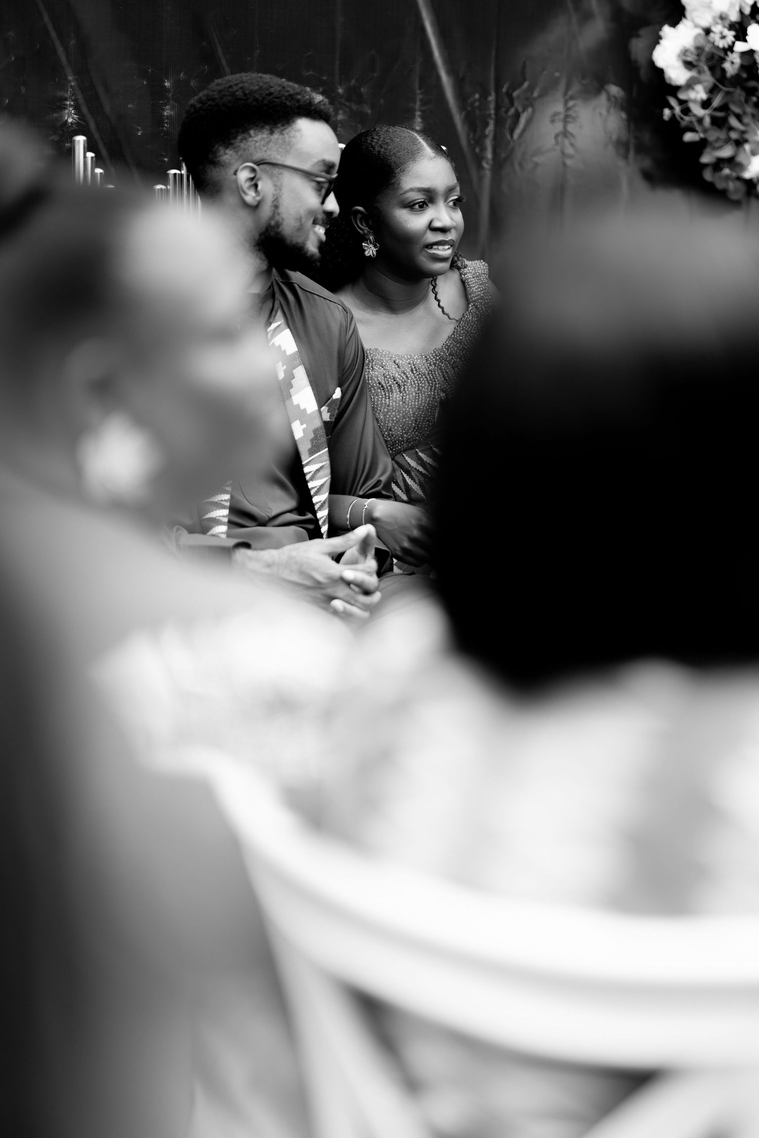 Traditional Ghanaian wedding ceremony photography