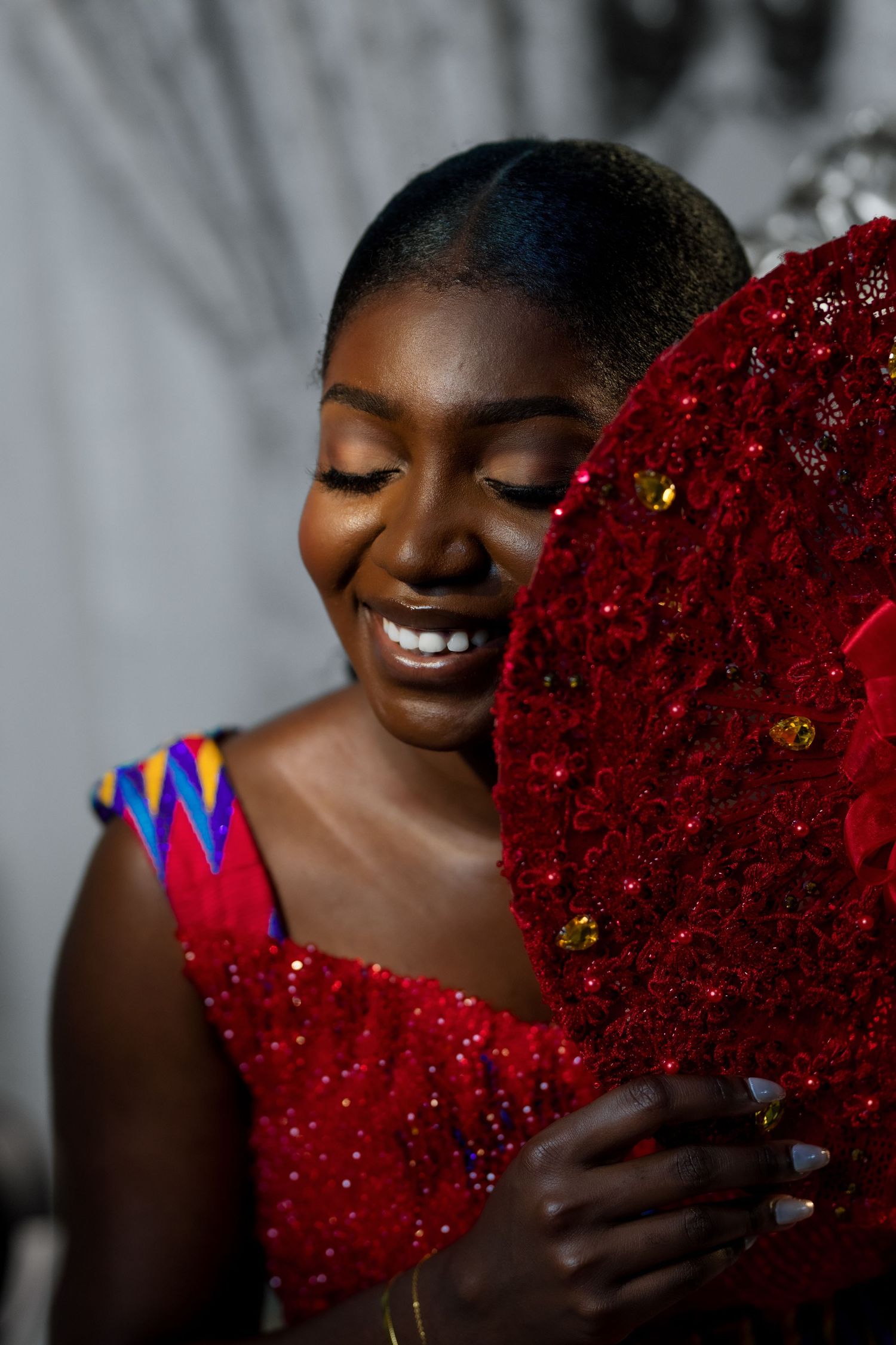 Traditional Ghanaian wedding ceremony photography
