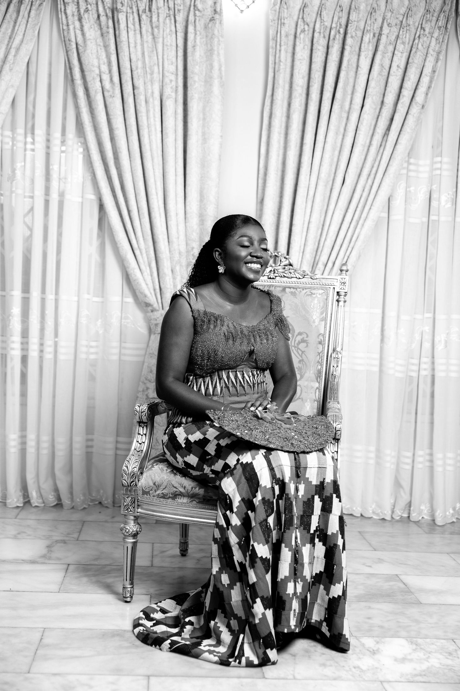 Traditional Ghanaian wedding ceremony photography