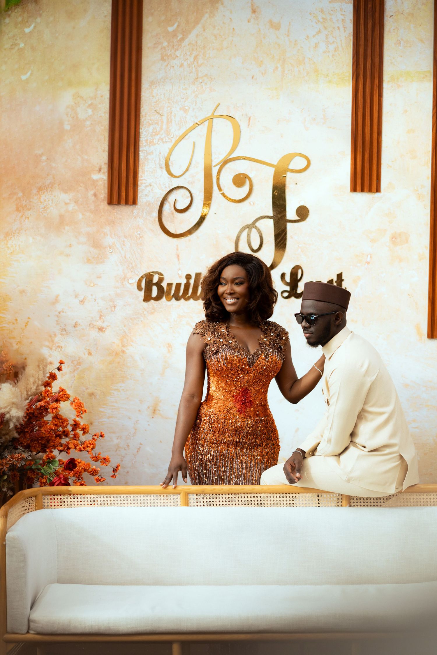 Beautiful Bride portraits at Traditional wa edding ceremony in Ghana