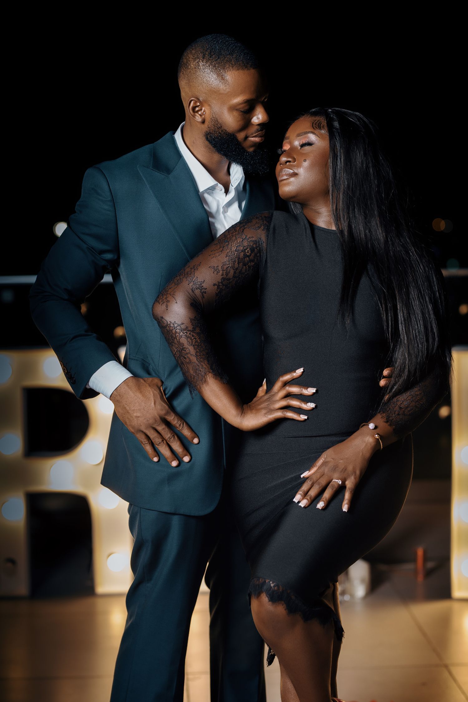 Ghanaian Proposal portrait photography