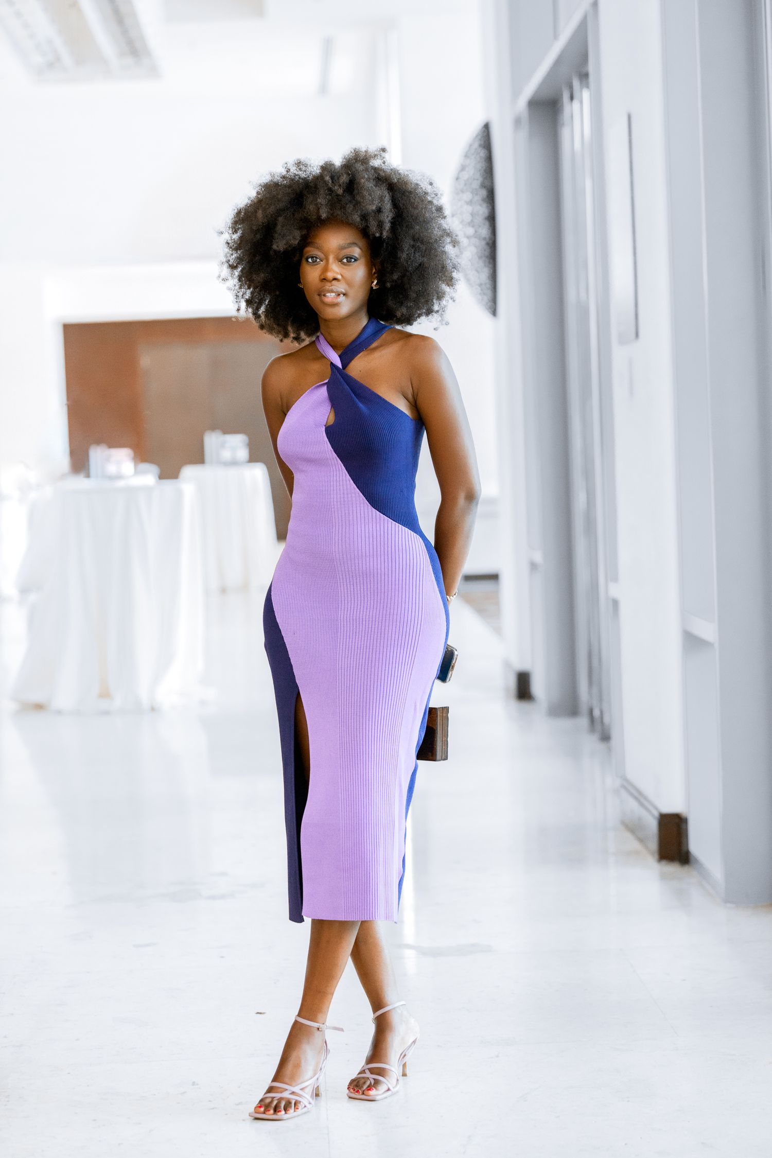 Artistic portrait with model in accra