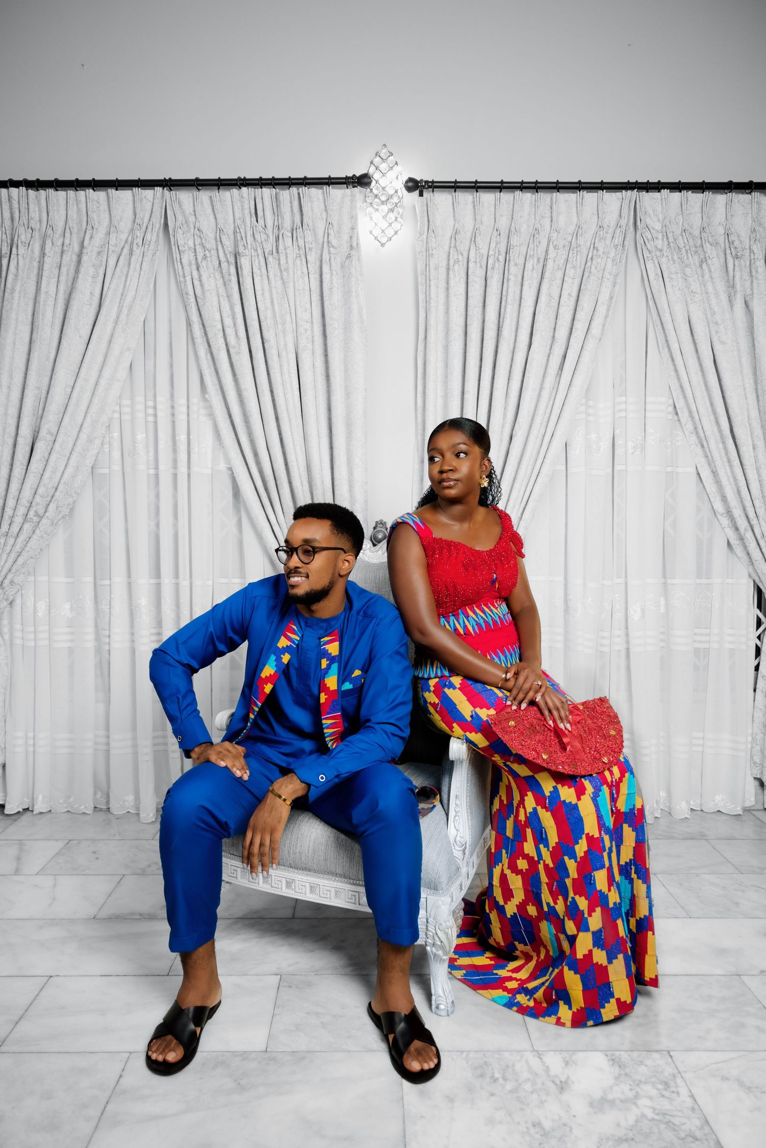 Traditional Ghanaian wedding ceremony photography