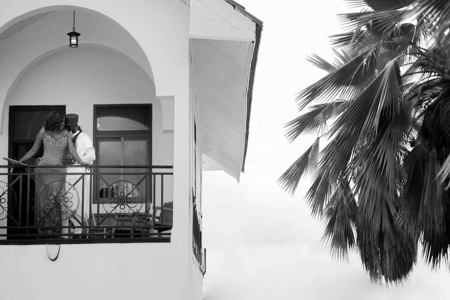 Beautiful Couple portraits at Traditional wedding ceremony in Accra