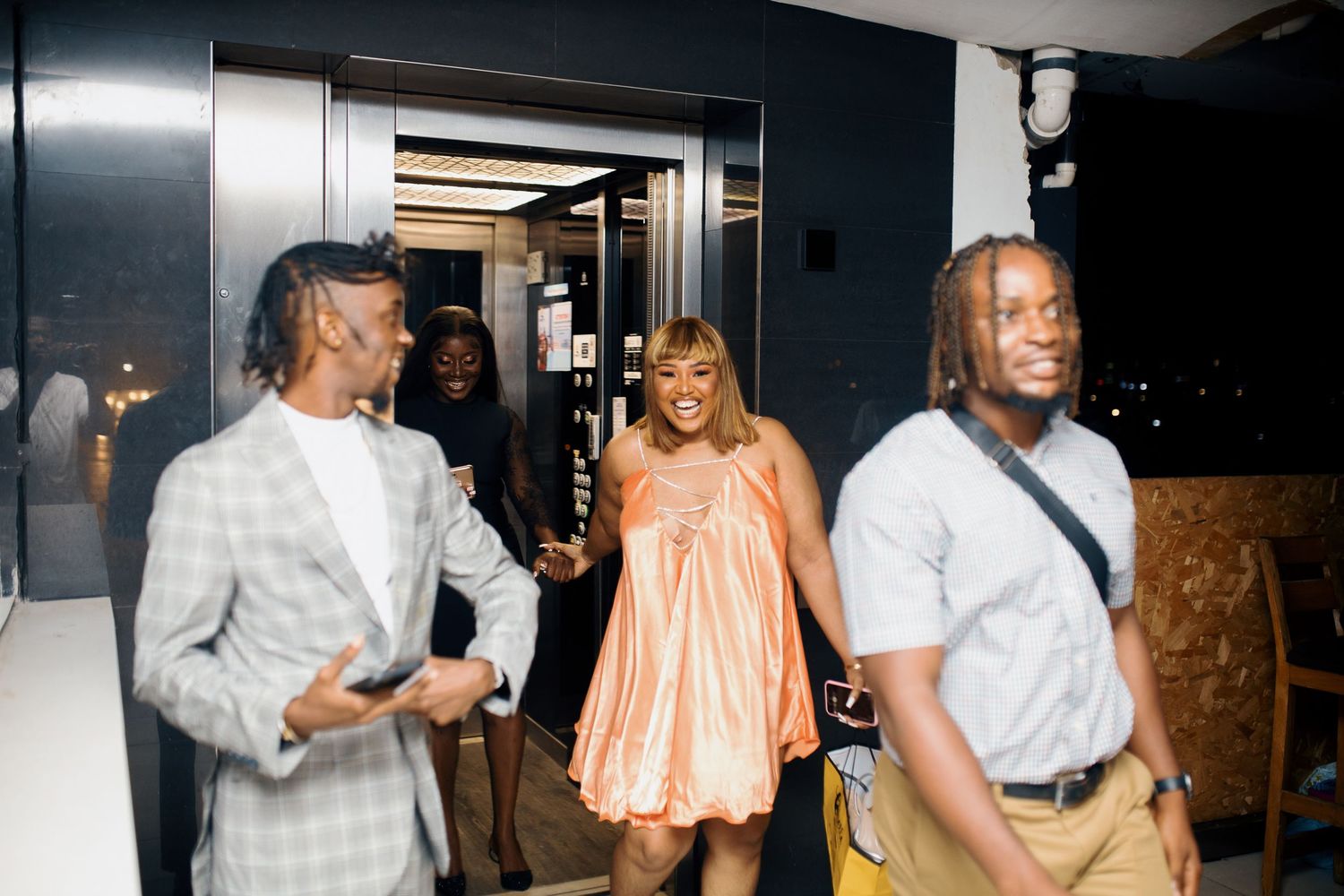 Emotional reaction during surprise marriage proposal in Accra