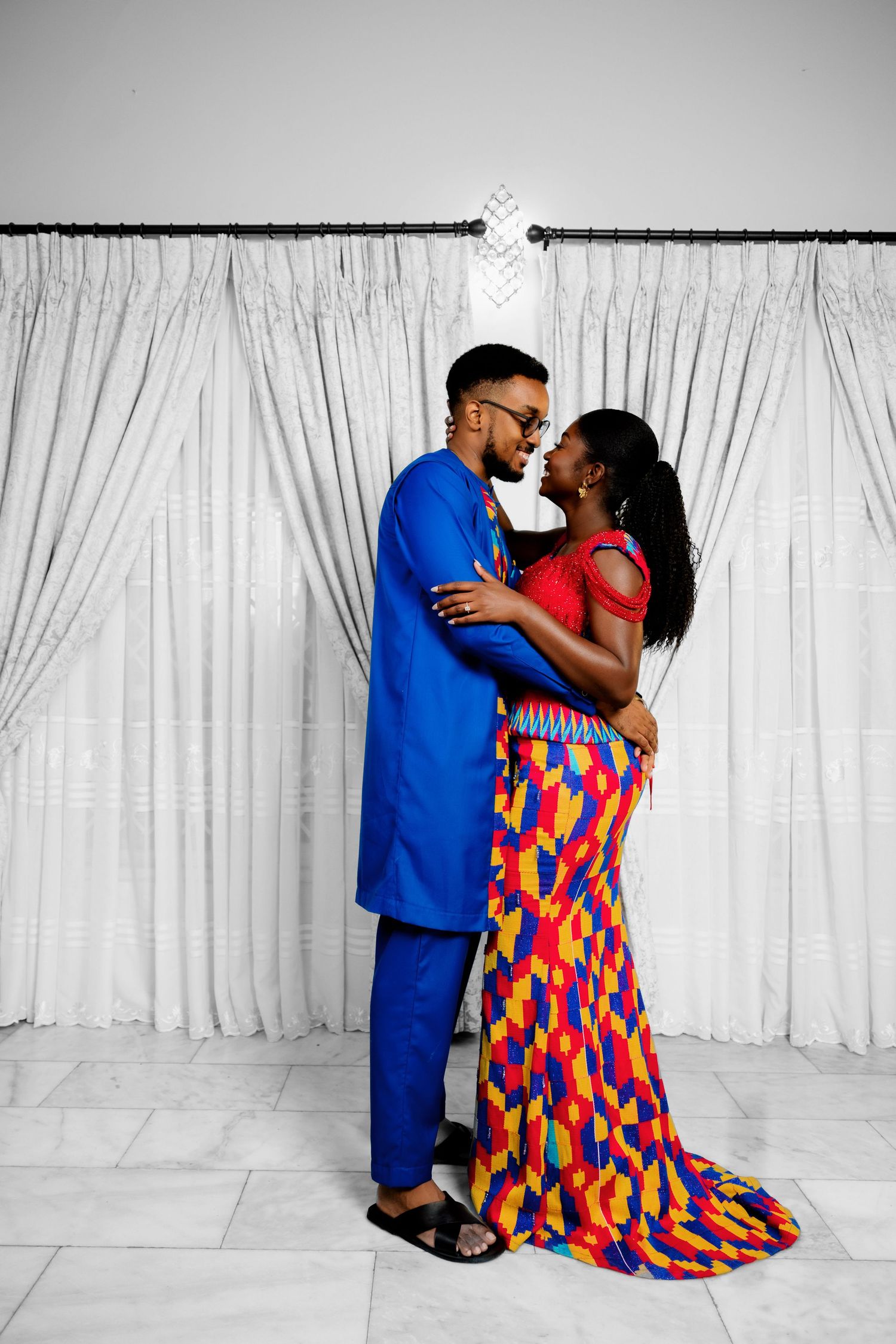 Traditional Ghanaian wedding ceremony photography