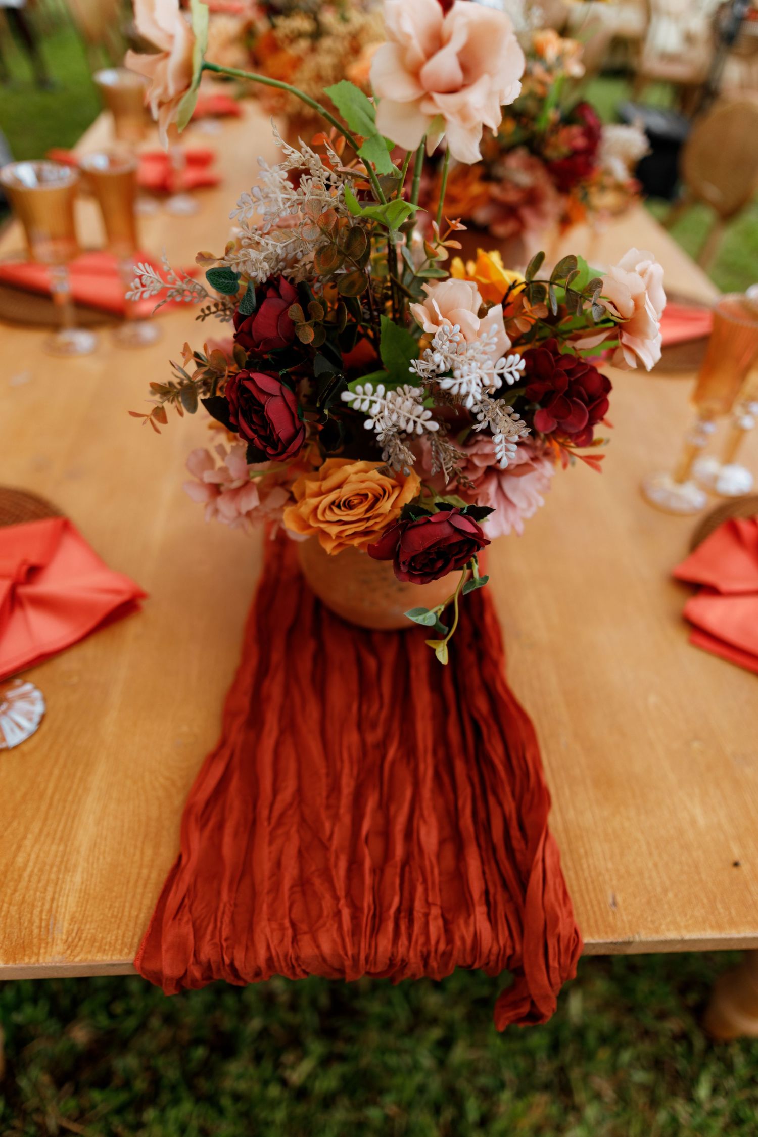 Elegant garden, Traditional wedding ceremony deco in Ghana