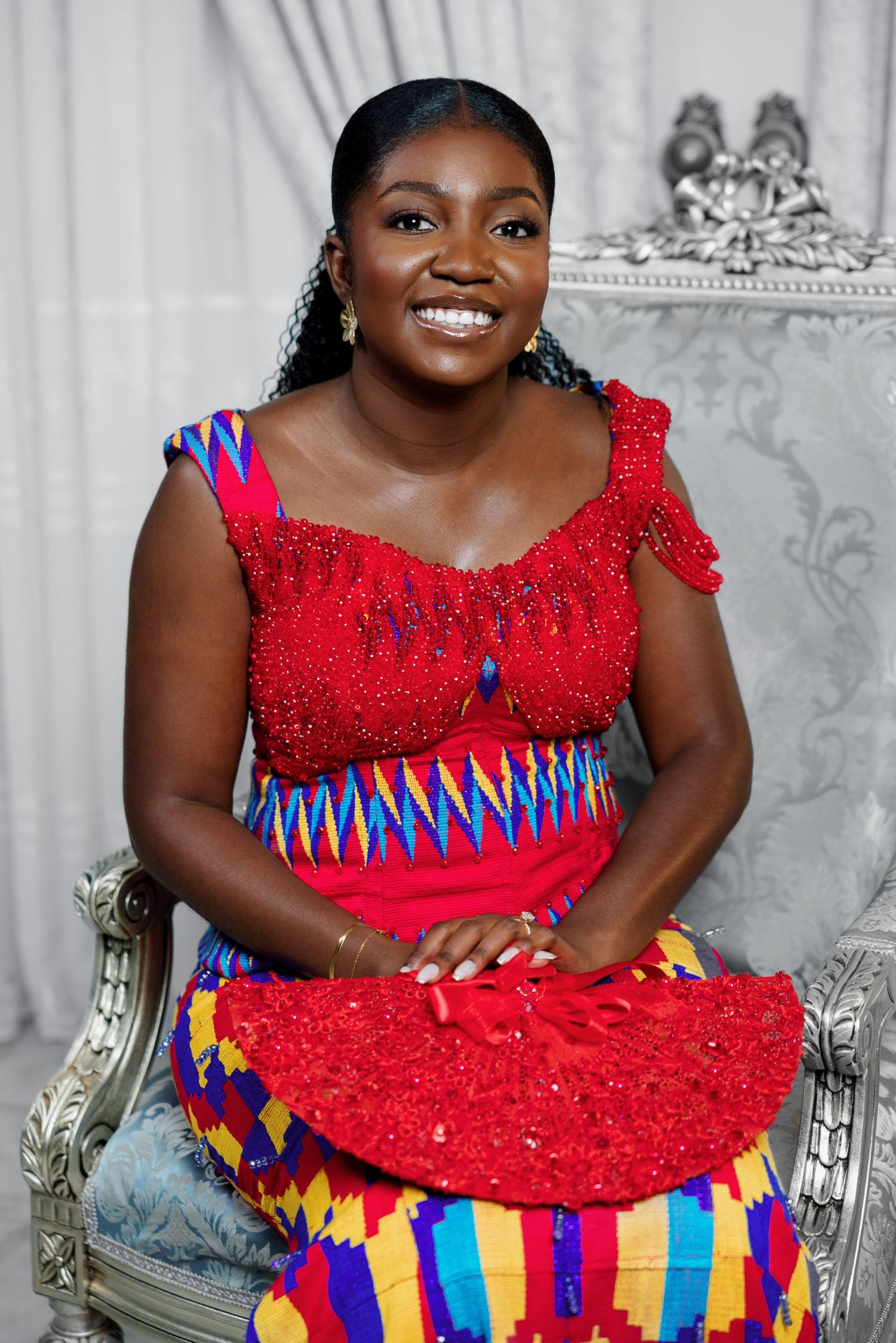Traditional Ghanaian wedding ceremony photography