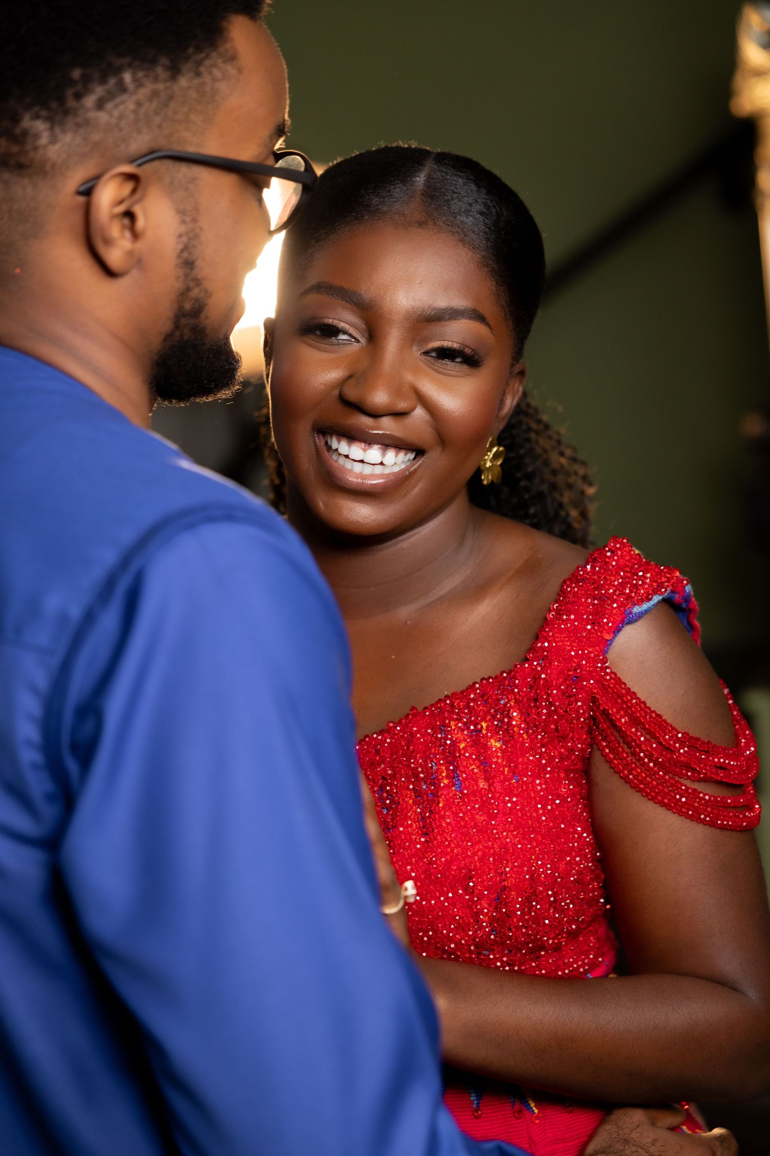 Traditional Ghanaian wedding ceremony photography