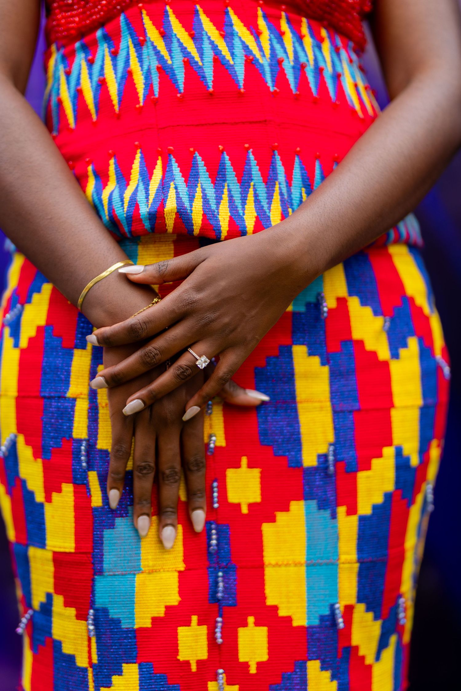 Traditional Ghanaian wedding ceremony photography