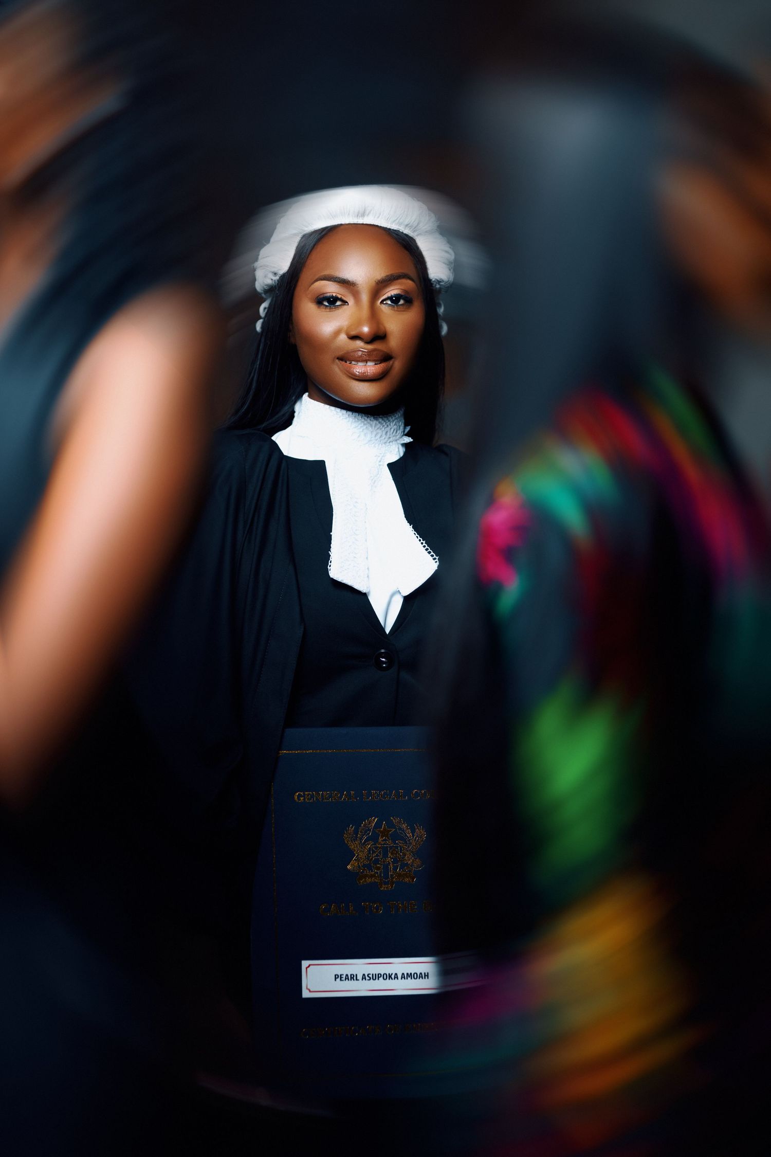 Beautiful Call to the bar portrait in Accra