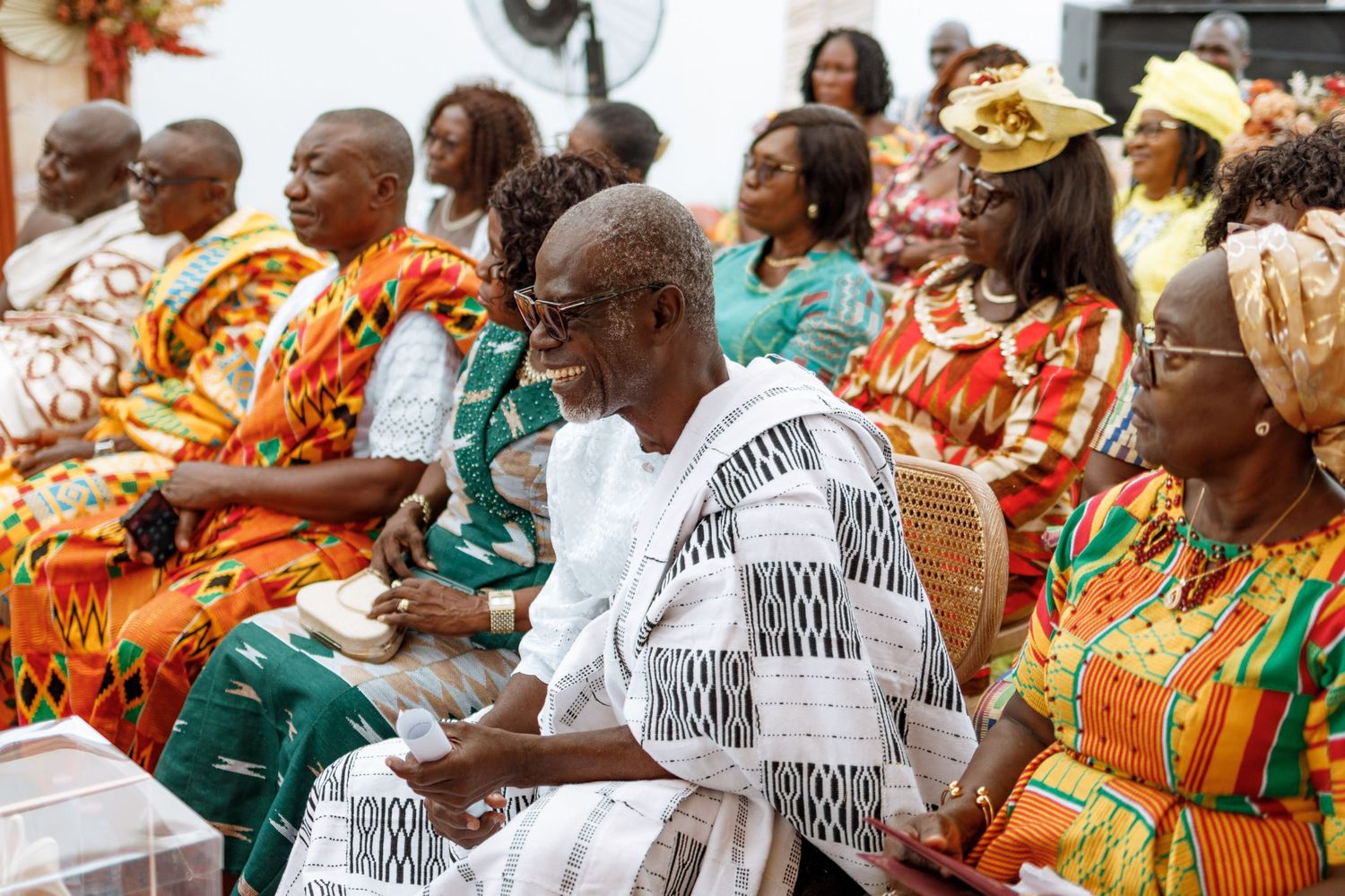 Traditional wedding ceremony in Ghana