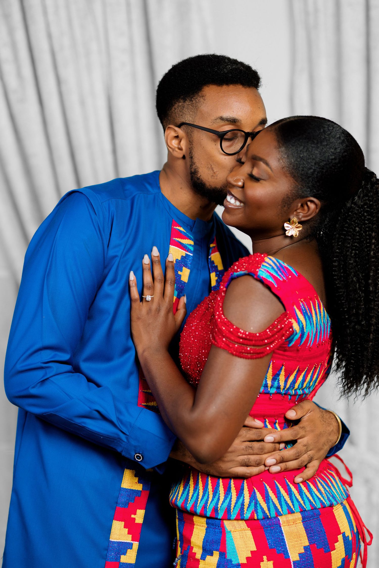 Traditional Ghanaian wedding ceremony photography