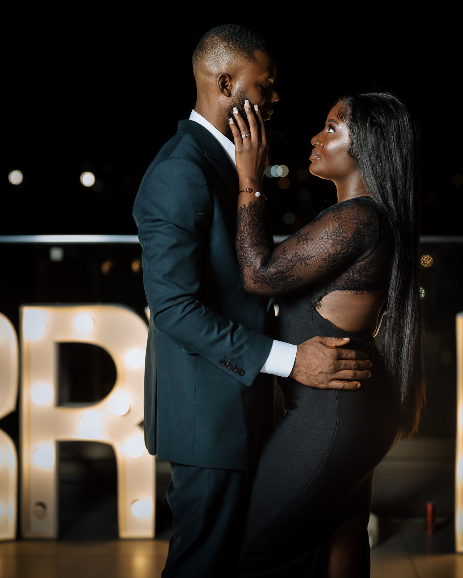Ghanaian Proposal portrait photography