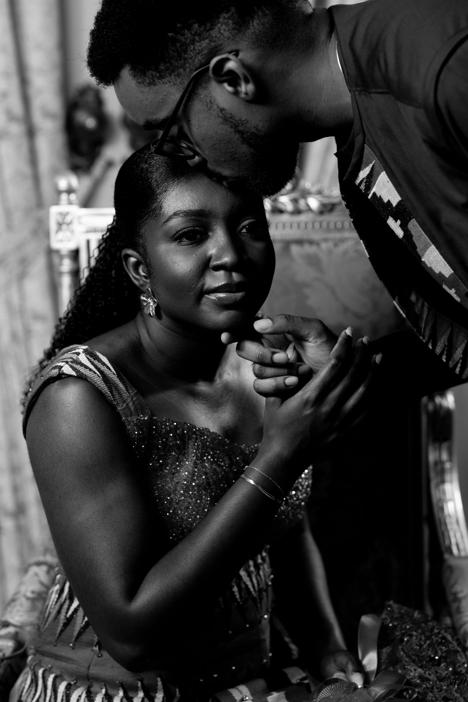 Traditional Ghanaian wedding ceremony photography