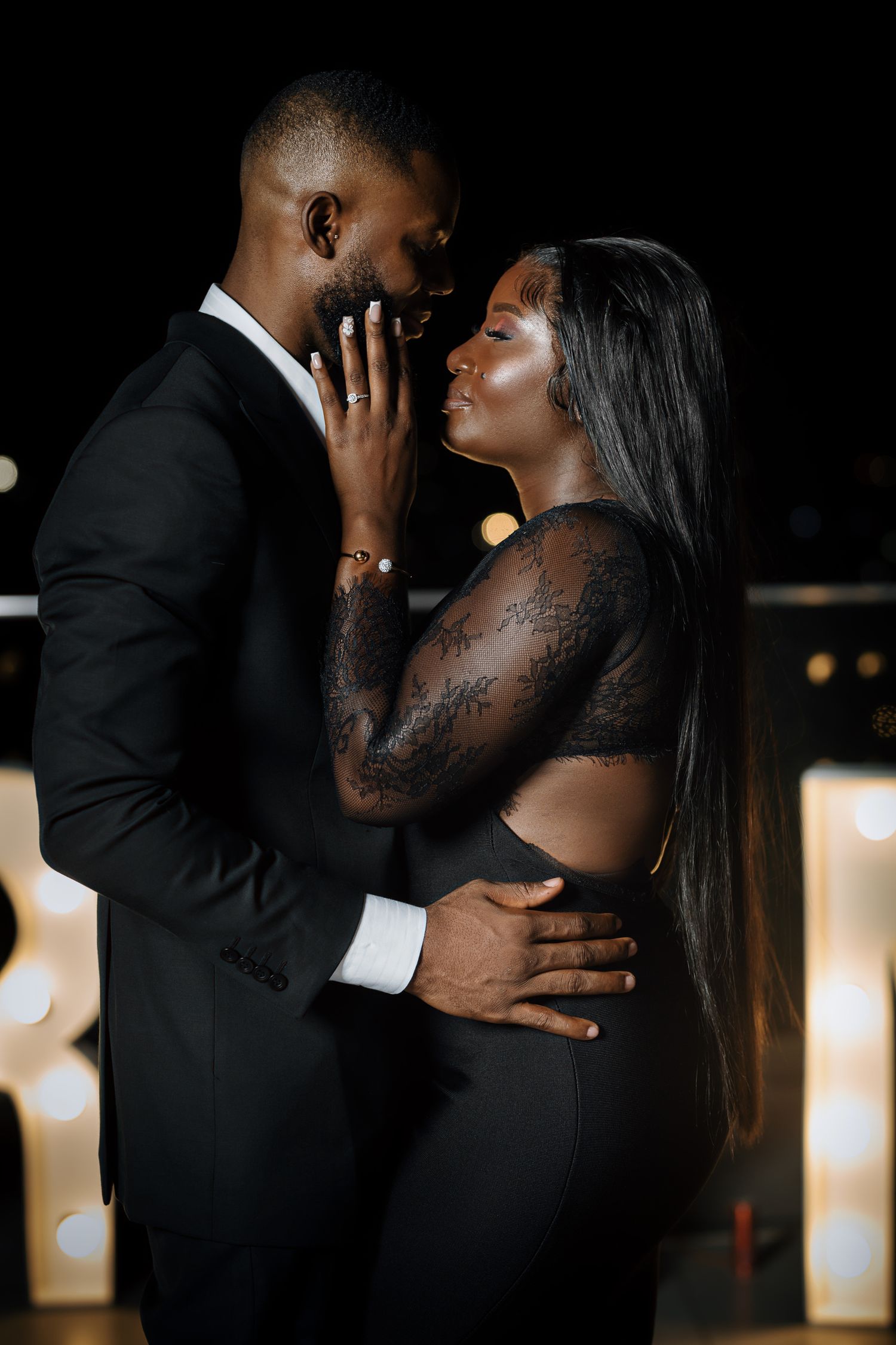 Ghanaian Proposal portrait photography