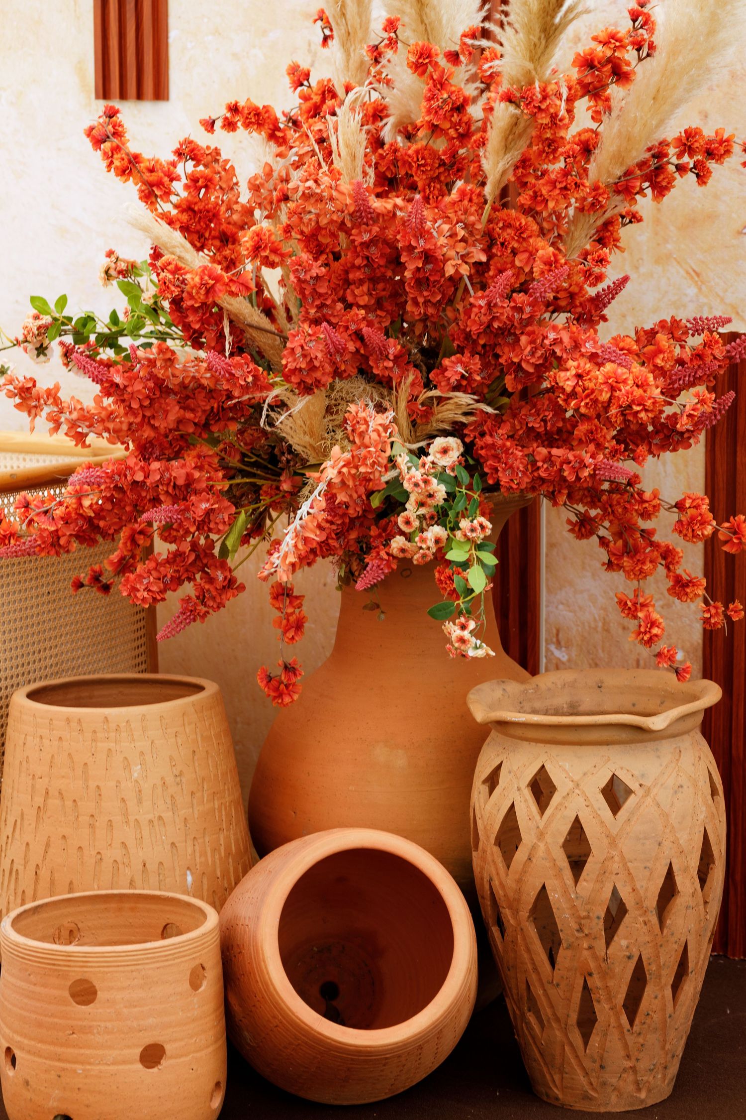 Elegant garden, Traditional wedding ceremony deco in Ghana