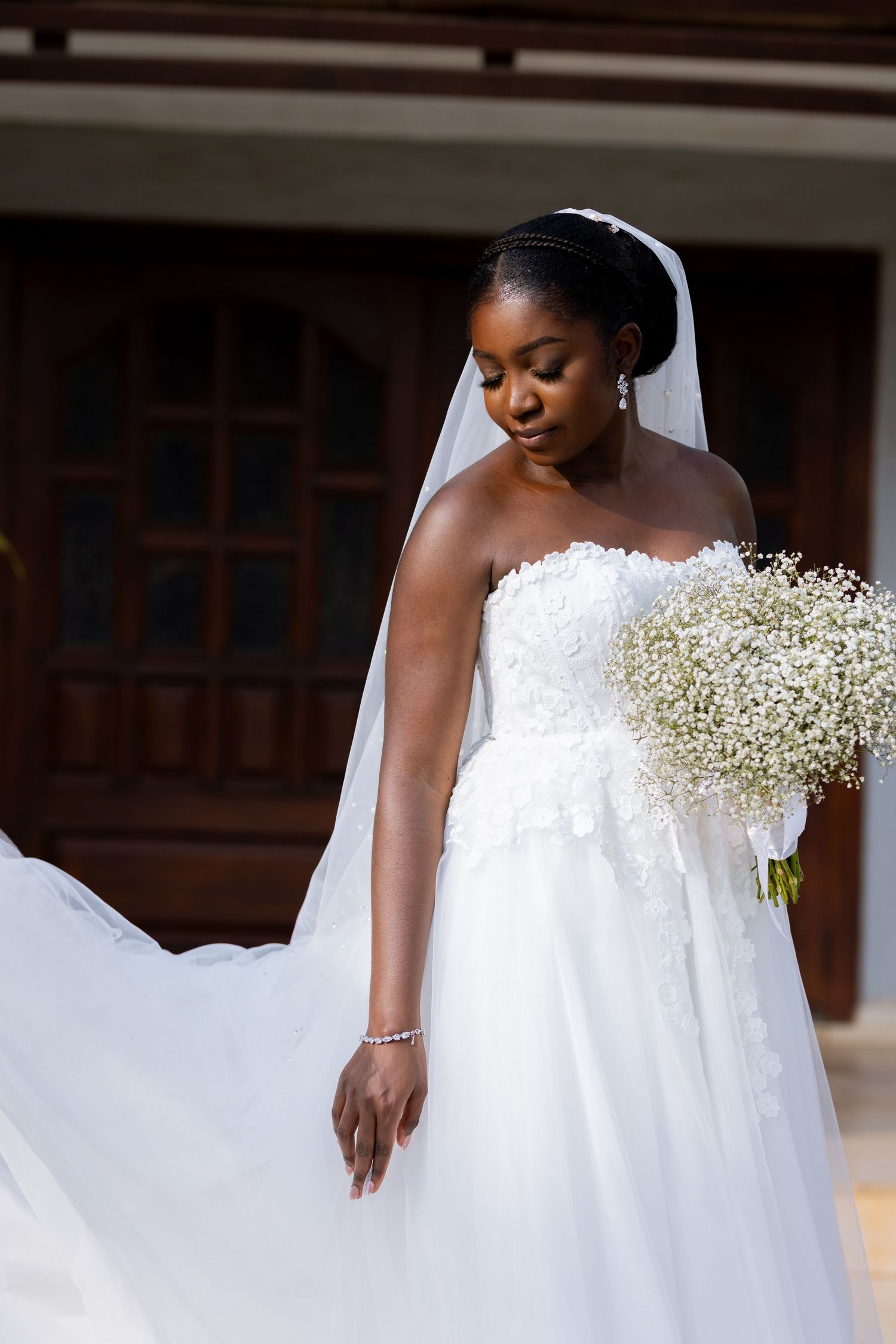 Beautiful  bride portrait