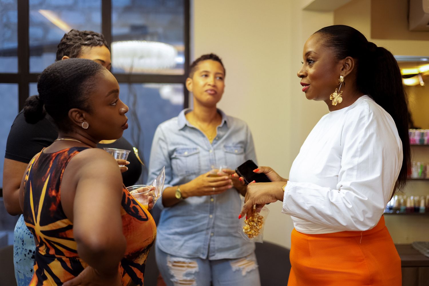 Beauty event in Accra