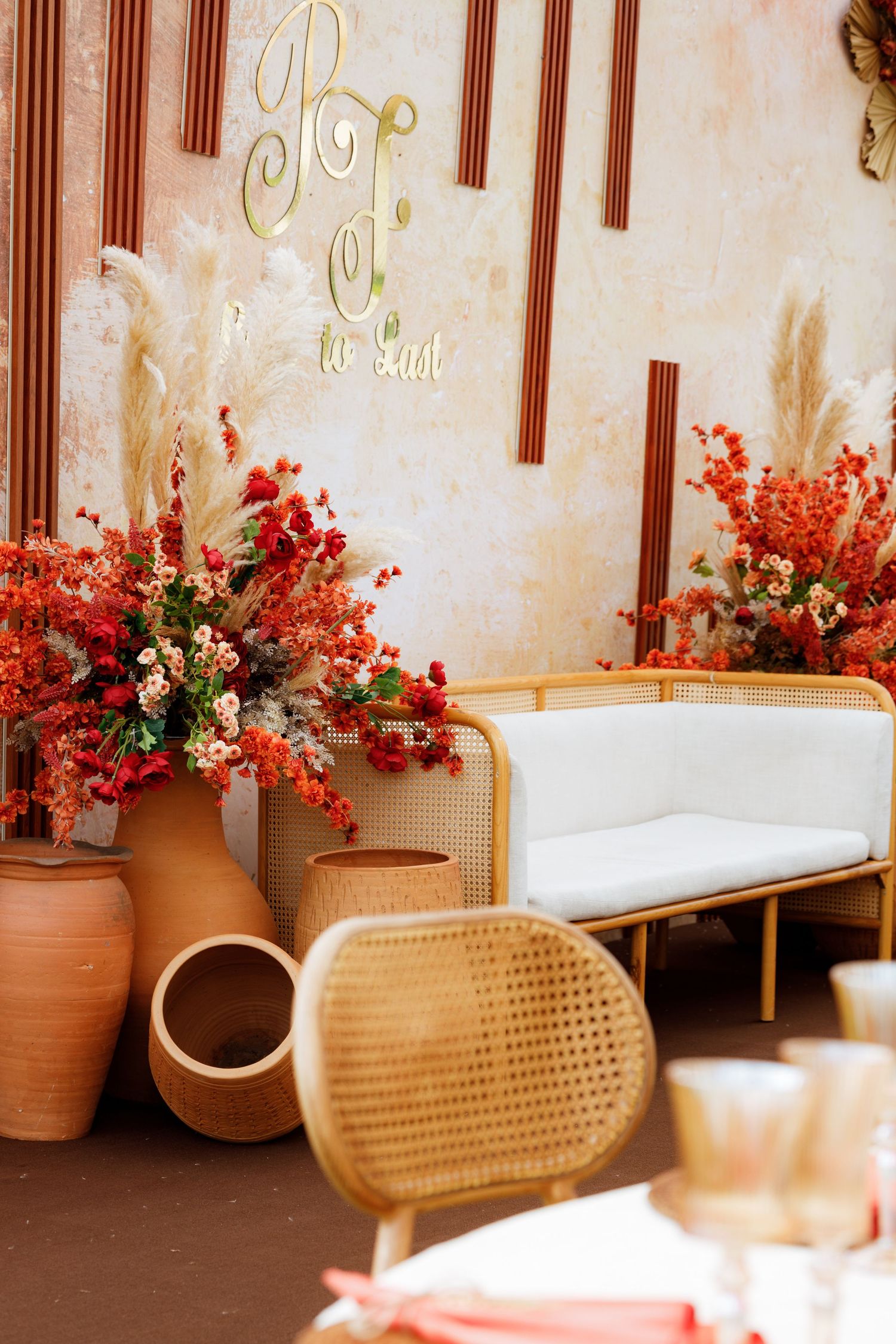 Elegant garden, Traditional wedding ceremony deco in Ghana