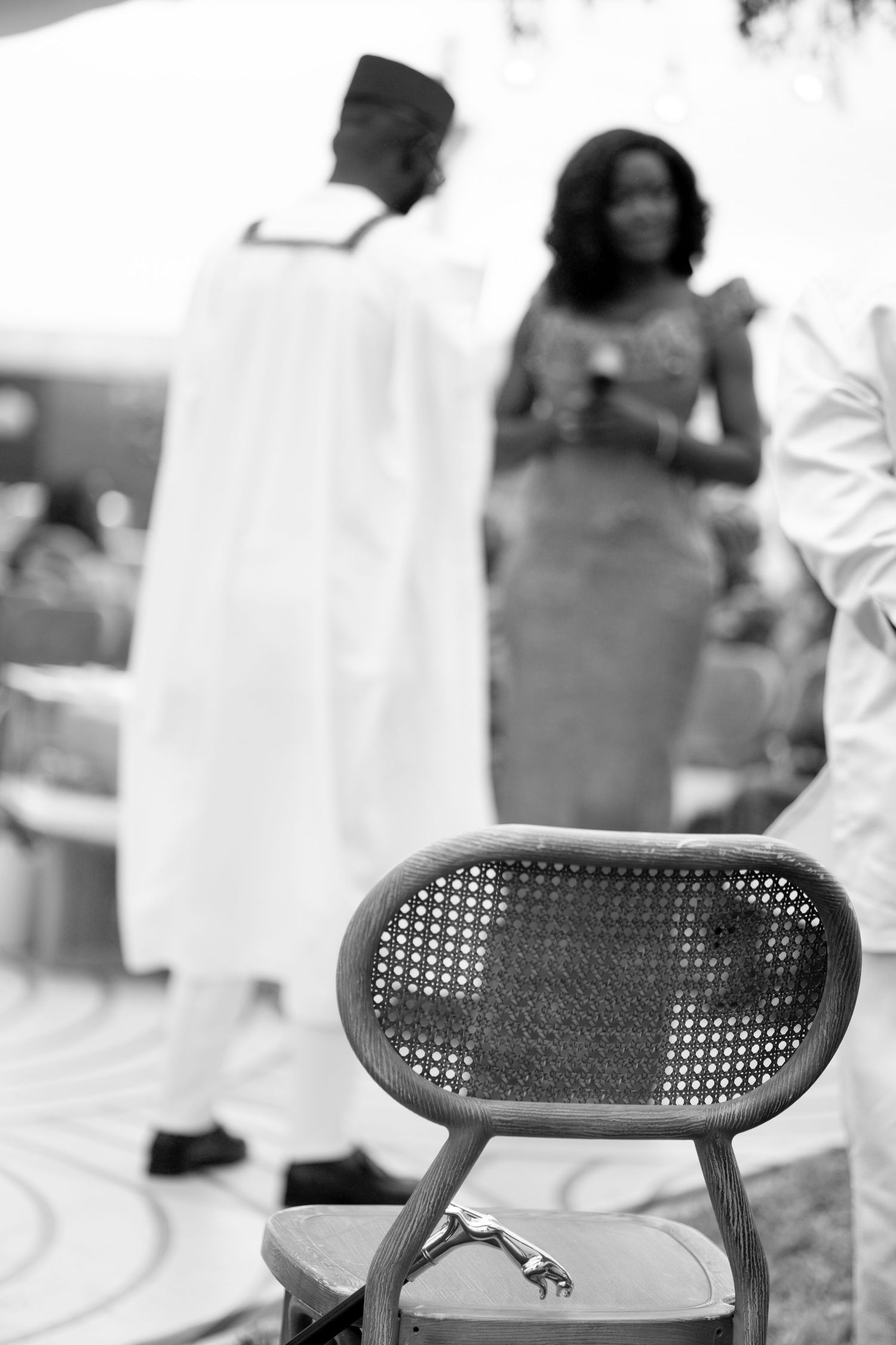 Beautiful couple at a Traditional wedding ceremony in Ghana