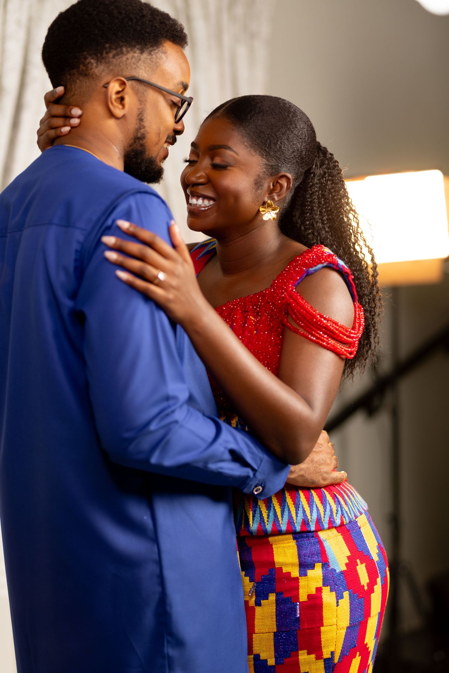 Traditional Ghanaian wedding ceremony photography