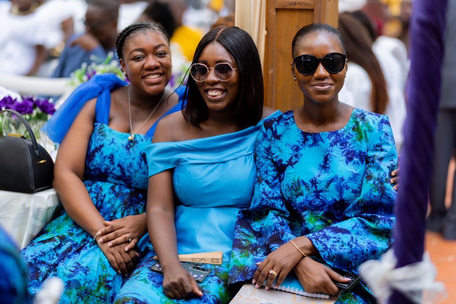 Bride and Groom portraits at a Traditional Ghanaian wedding ceremony photography