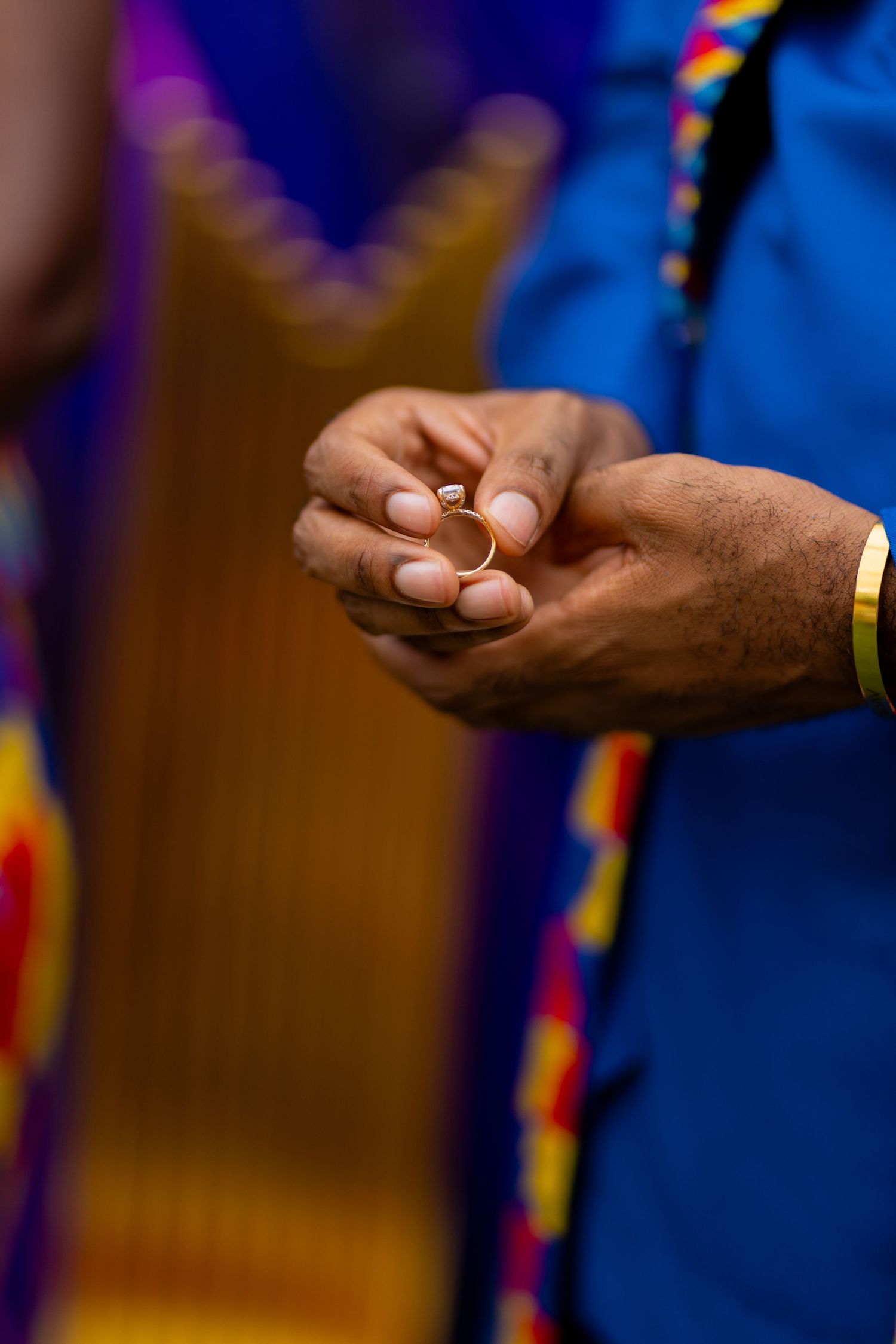 Bride and Groom portraits at a Traditional Ghanaian wedding ceremony photography