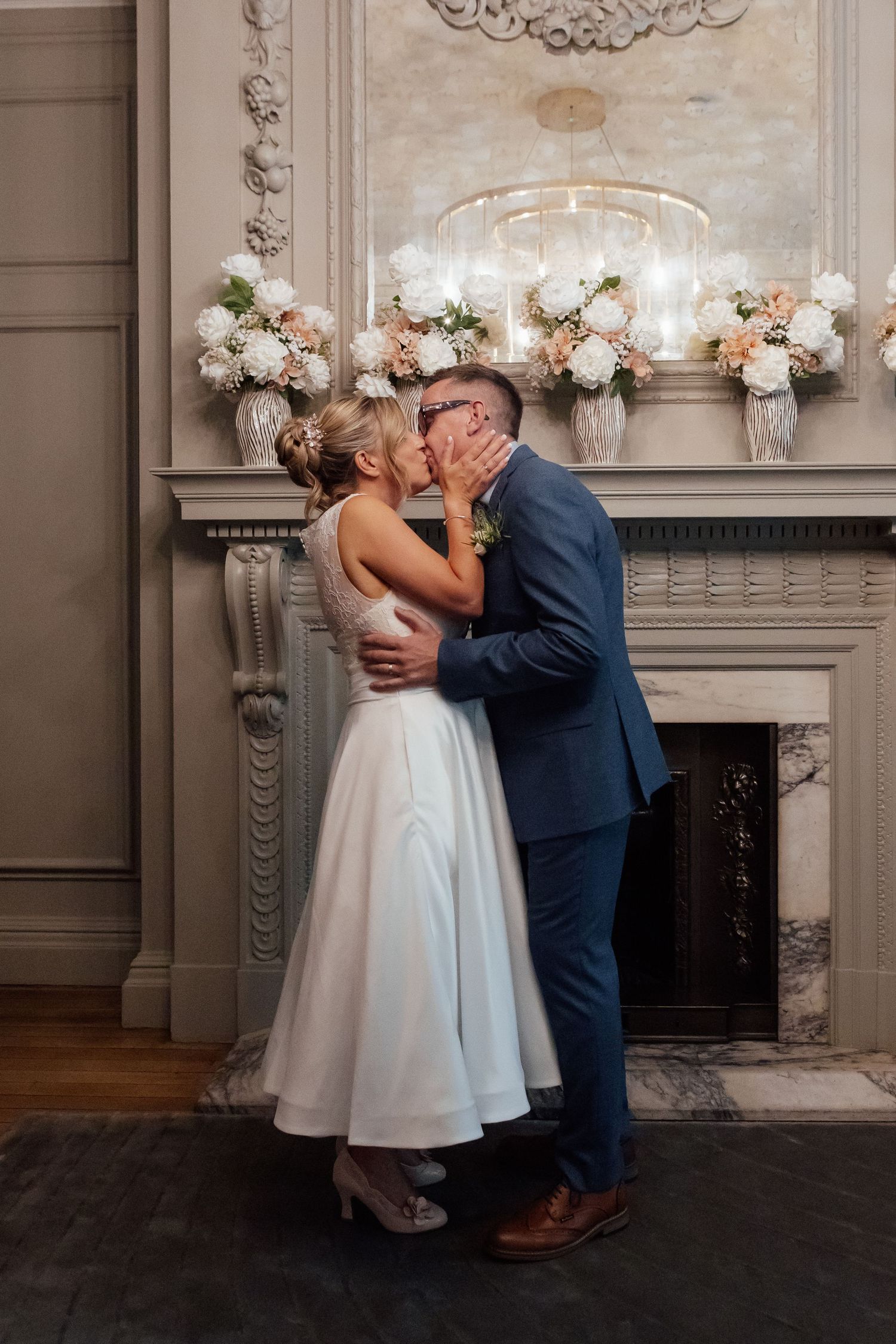 Intimate Wedding at Old Marylebone Town Hall London Wedding Photographer