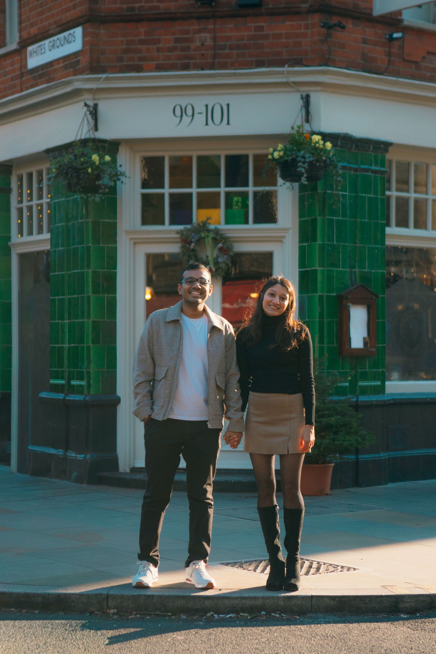 Engagement session in Bermondsey