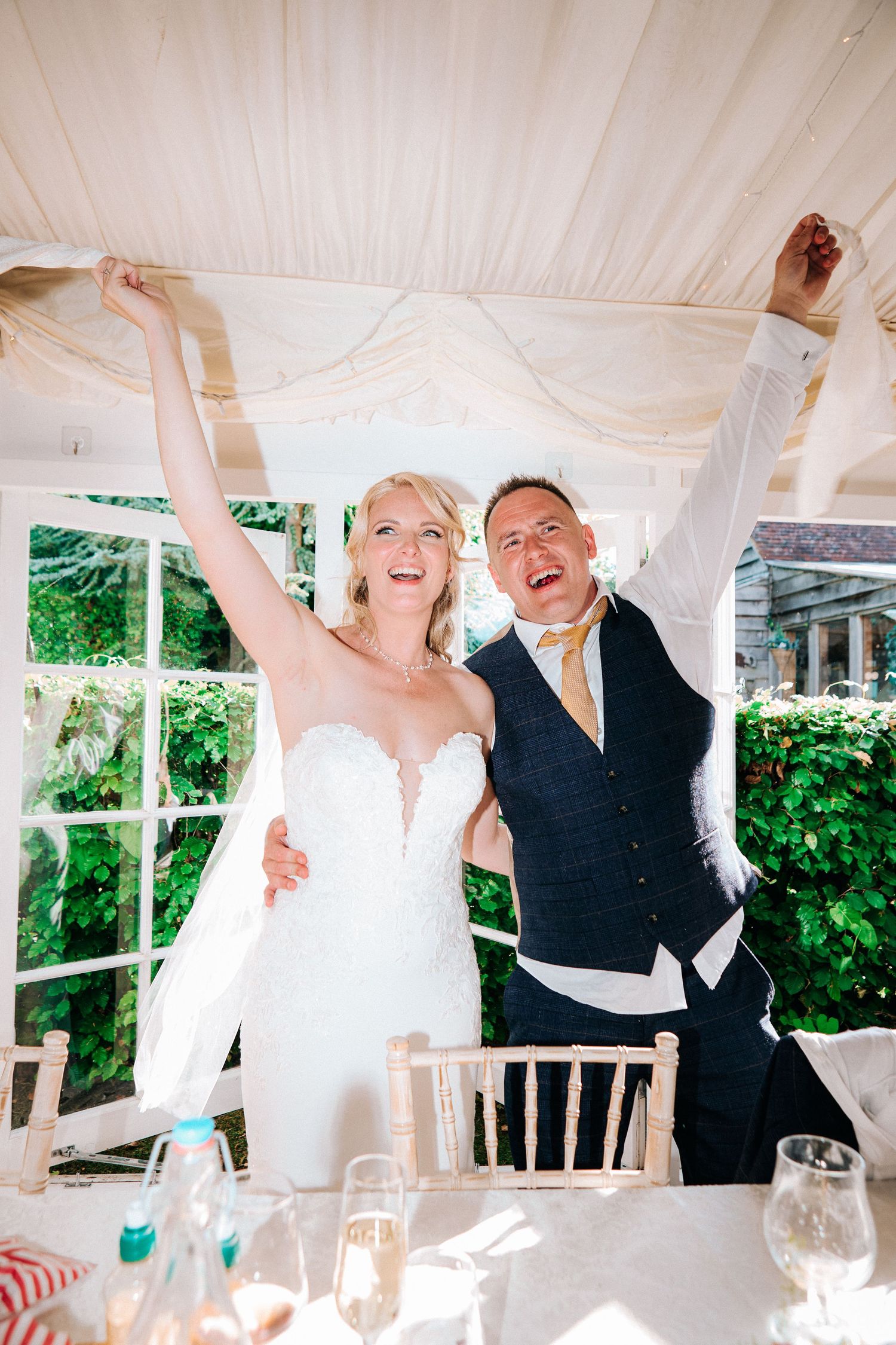 Wedding reception at Marleybrook House, Canterbury