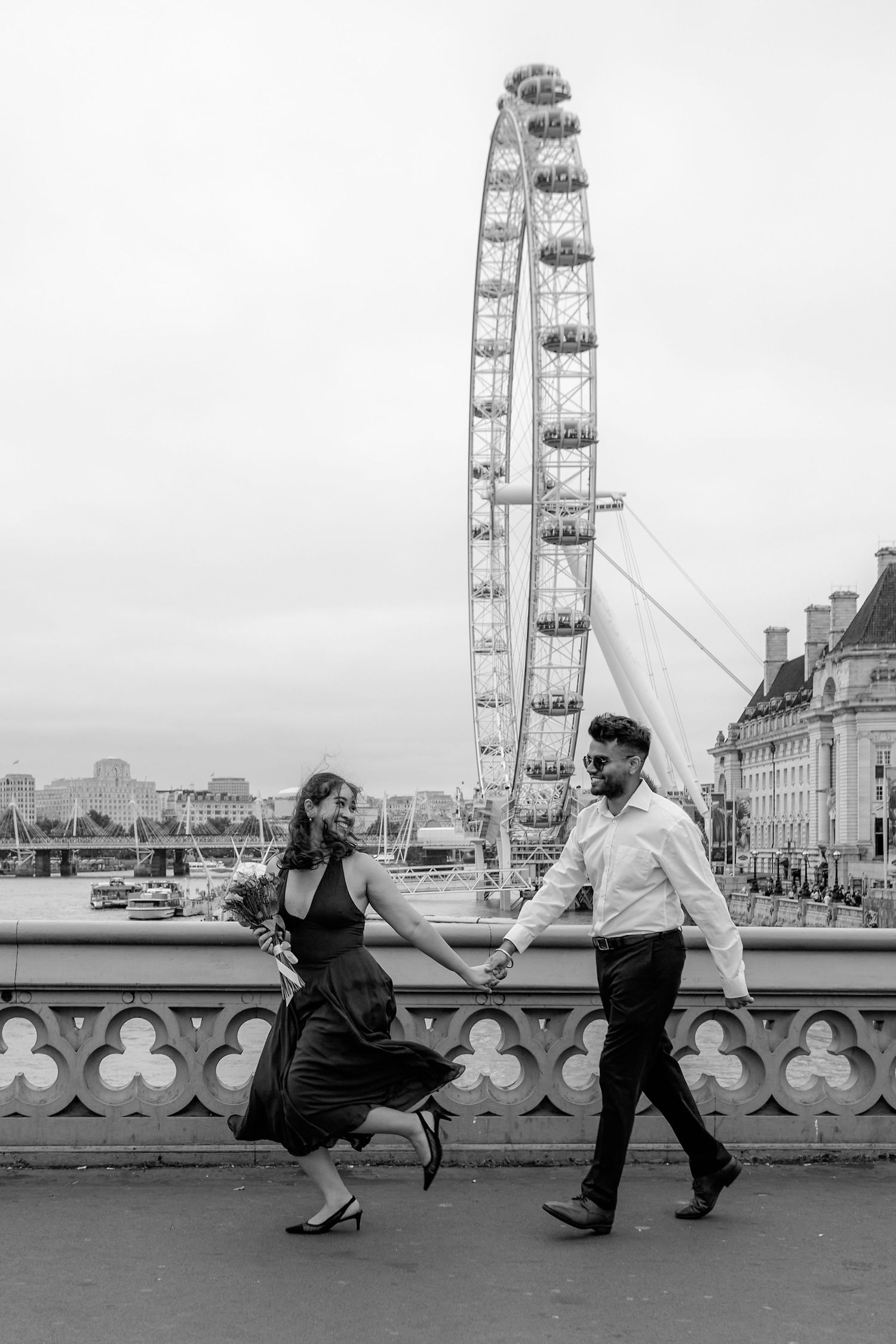Engagement photoshoot at Big Ben, London
London Eye