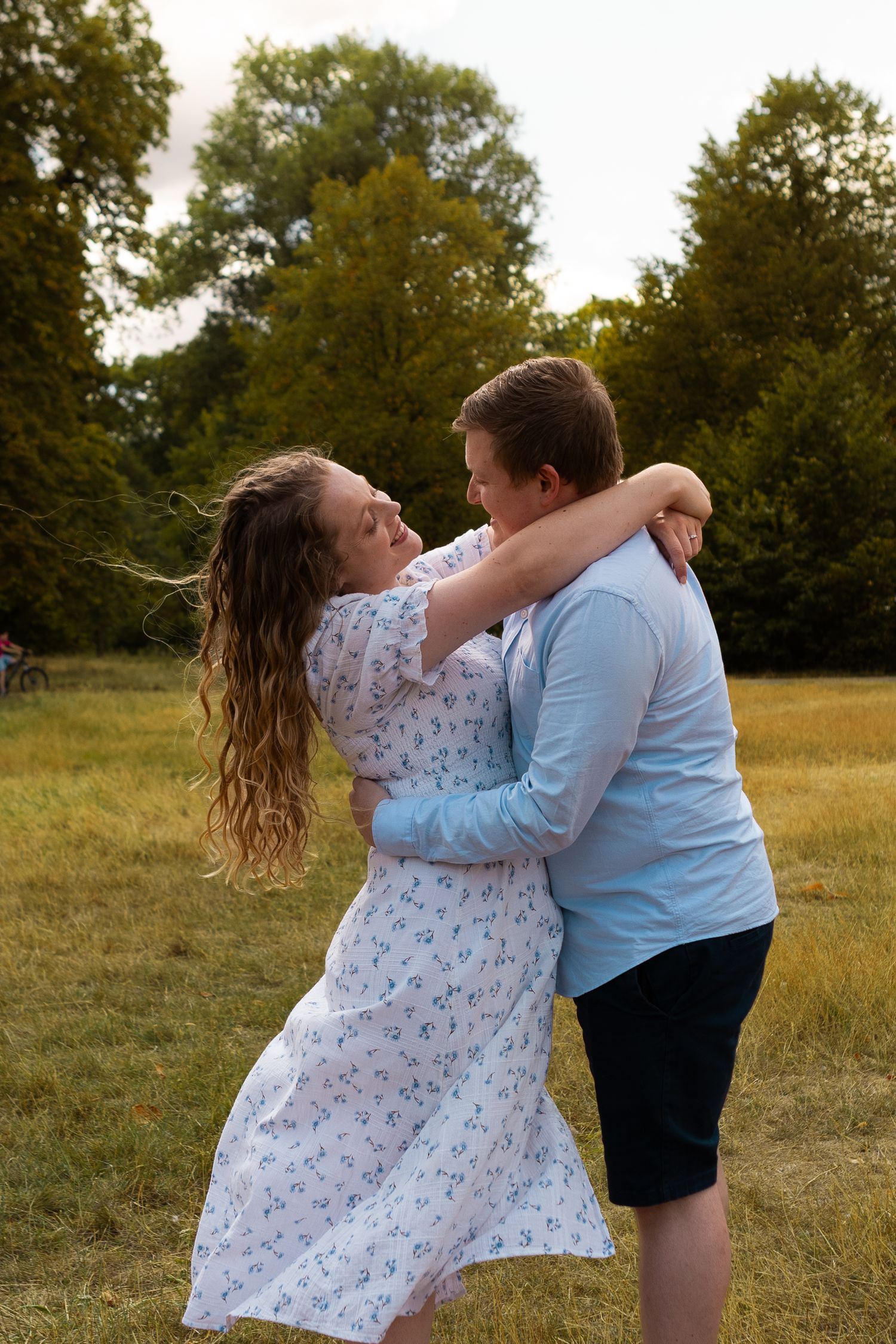 Engagement photoshoot art gallery London photographer