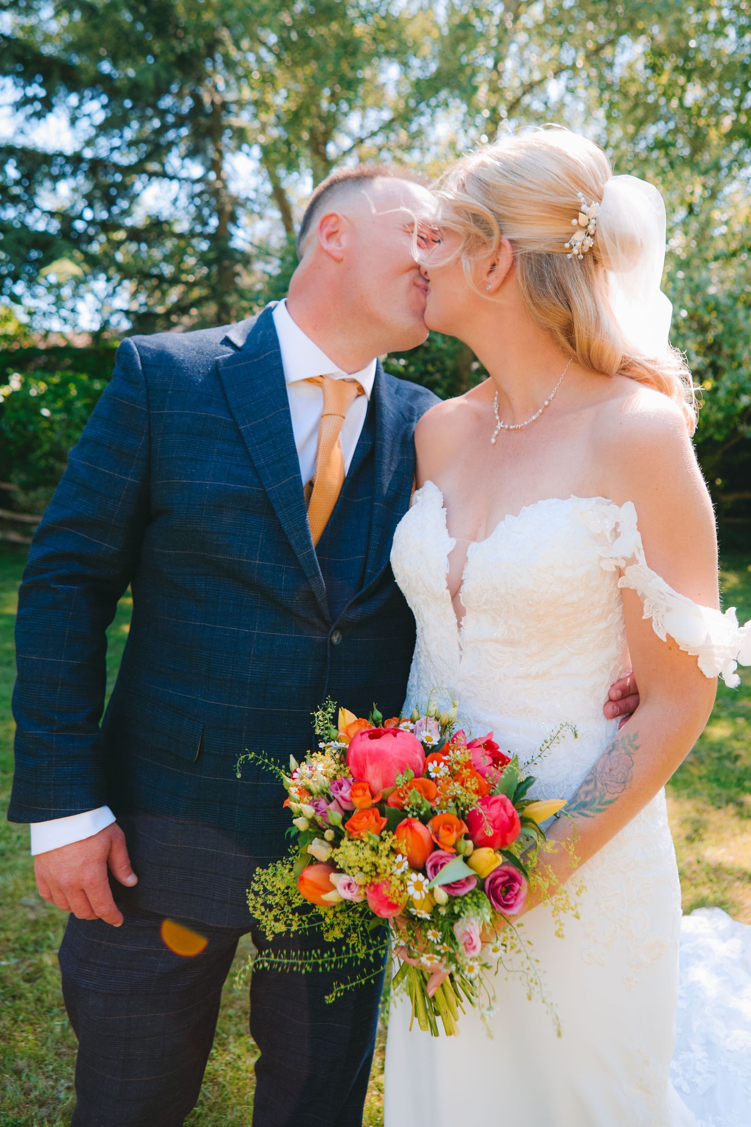 Couple portraits at Marleybrook House, Canterbury
