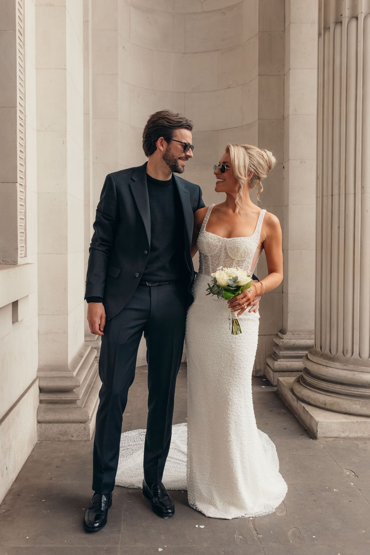 Ellie & George’s Intimate Wedding at Old Marylebone Town Hall | Paddington Room Ceremony