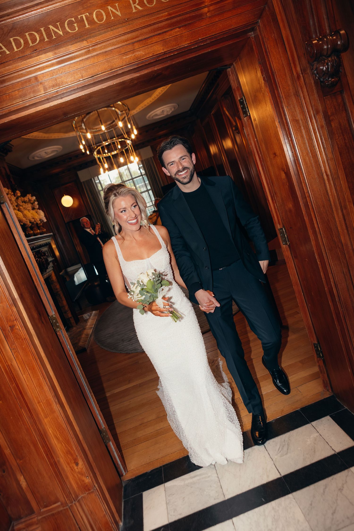 Ellie & George’s Intimate Wedding at Old Marylebone Town Hall | Paddington Room Ceremony