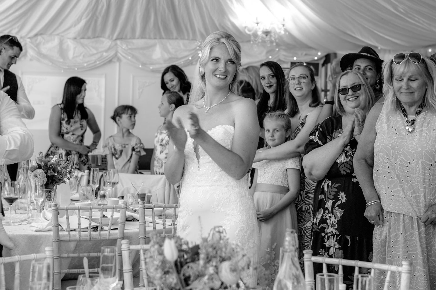 Wedding reception at Marleybrook House, Canterbury