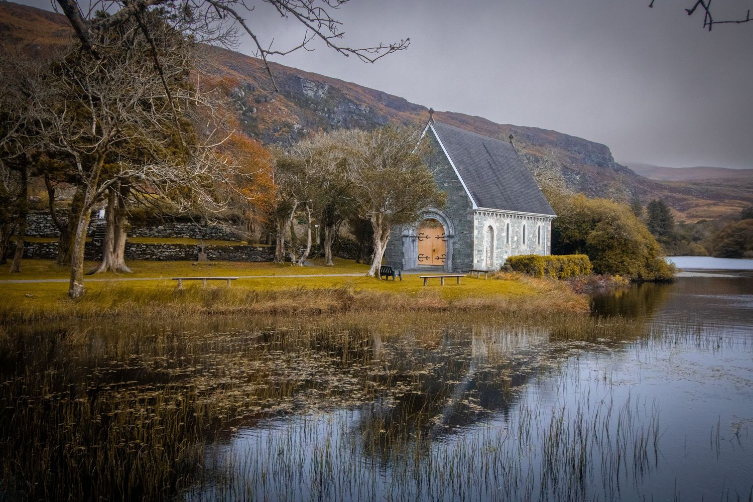 The Gougane Barra in Fall