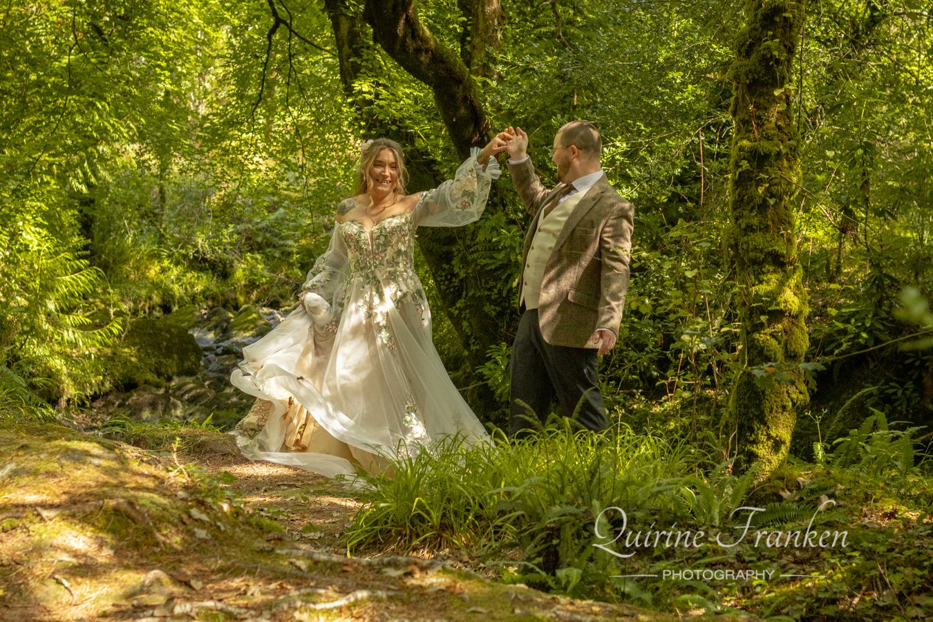 handfasting ceremony on Glengariff