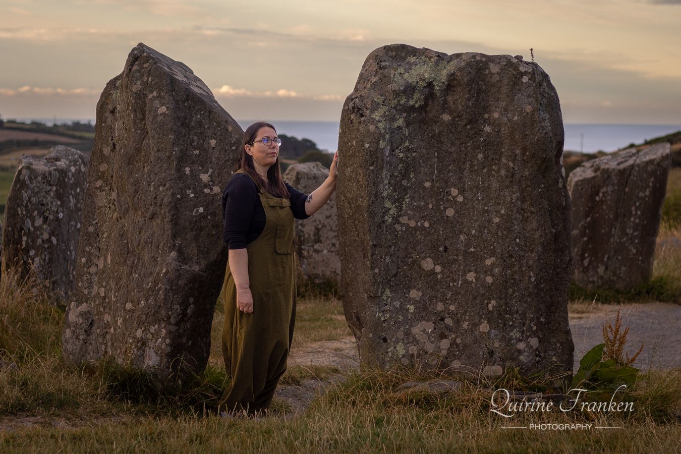 What to wear during a photoshoot in West Cork at Drombeg Stonecircle?