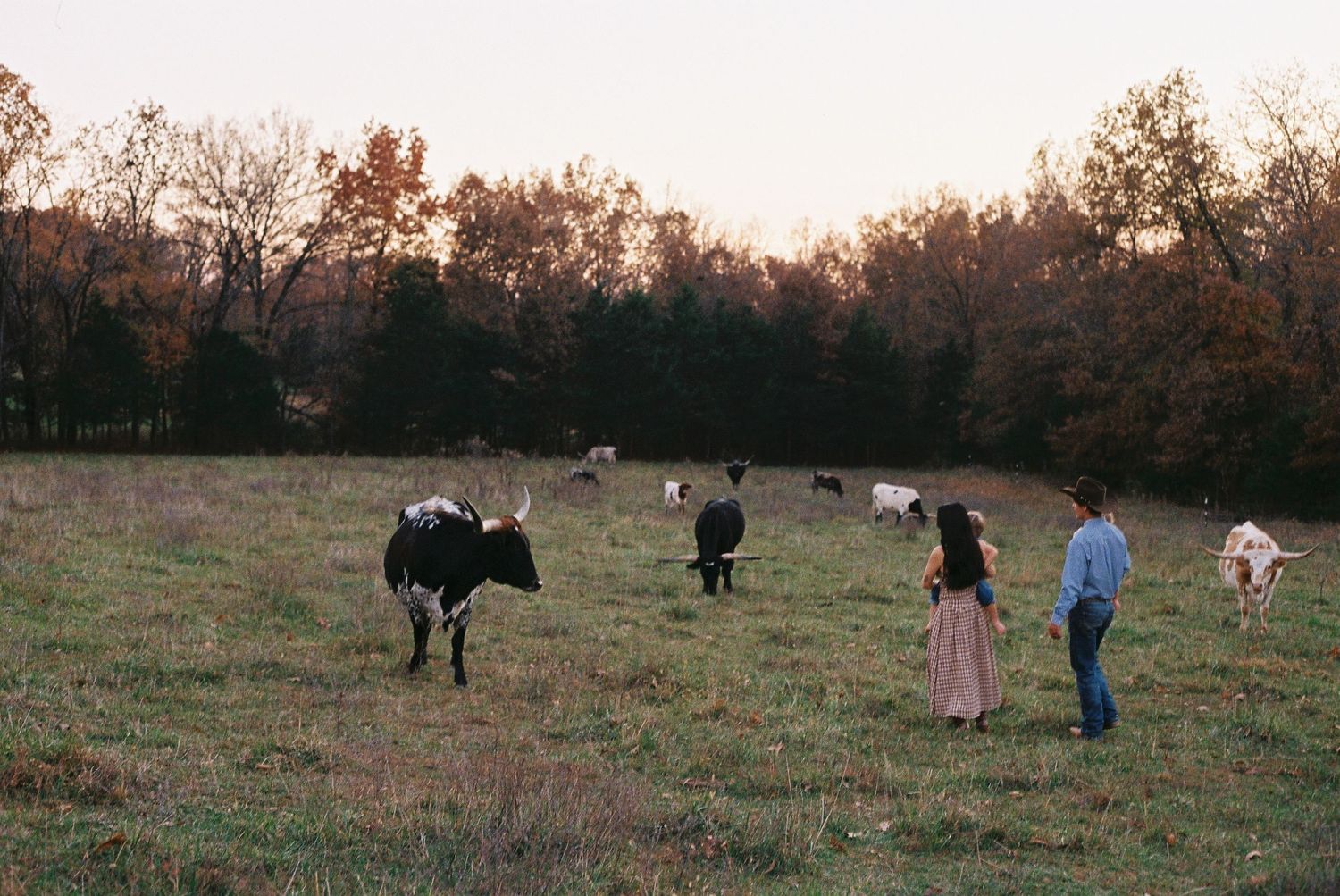 Moody film photography session in mid-Missouri
