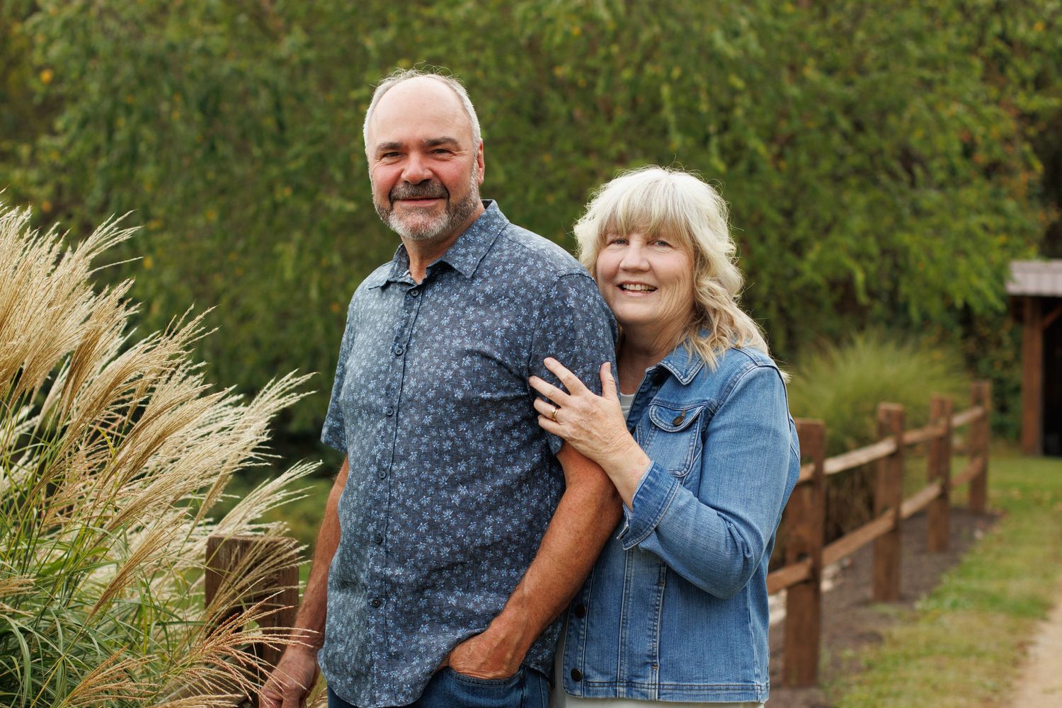 Posed couple, milestone anniversary photography mini session, Williamsport Pennsylvania