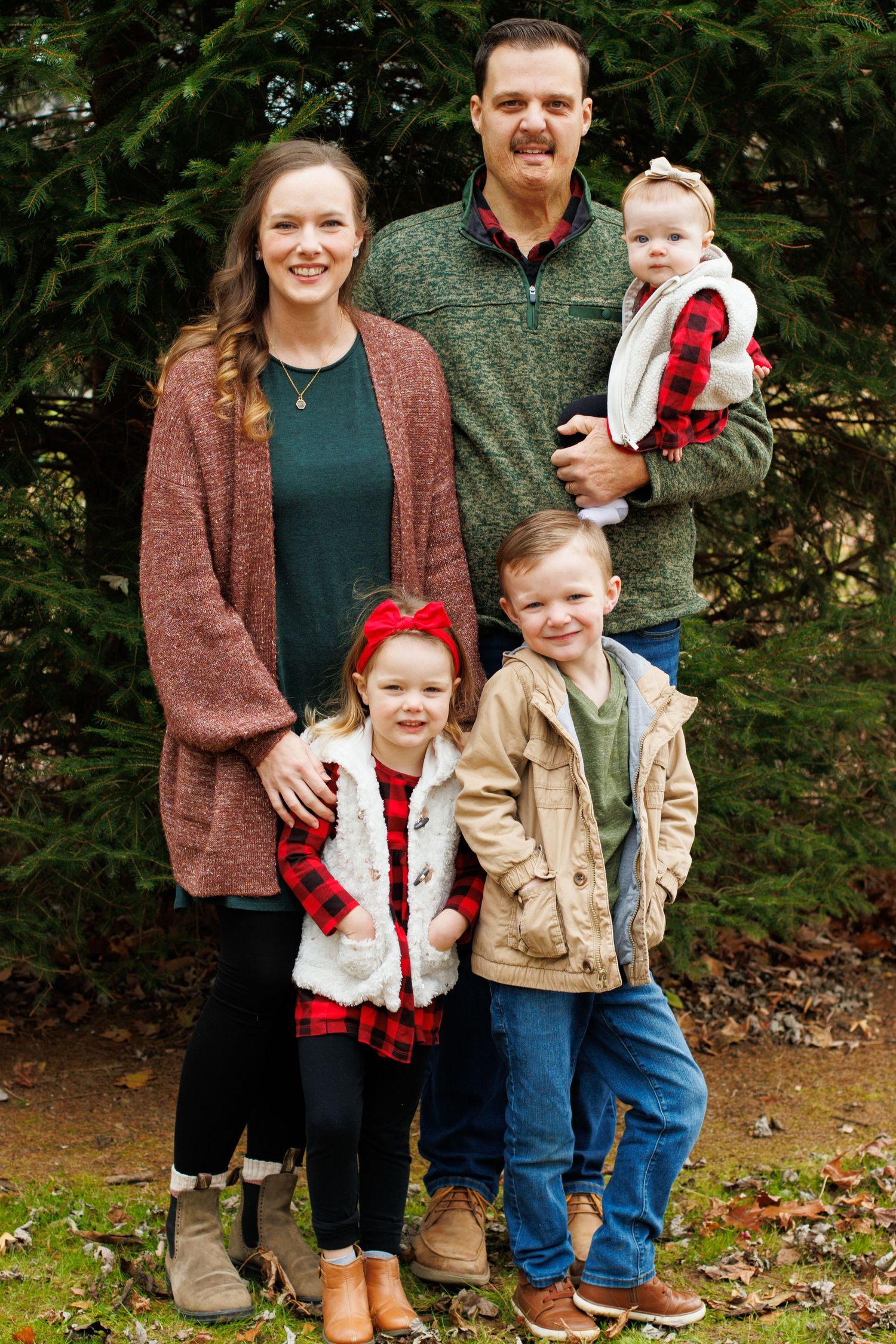 Family of five, Williamsport Pennsylvania Mini session